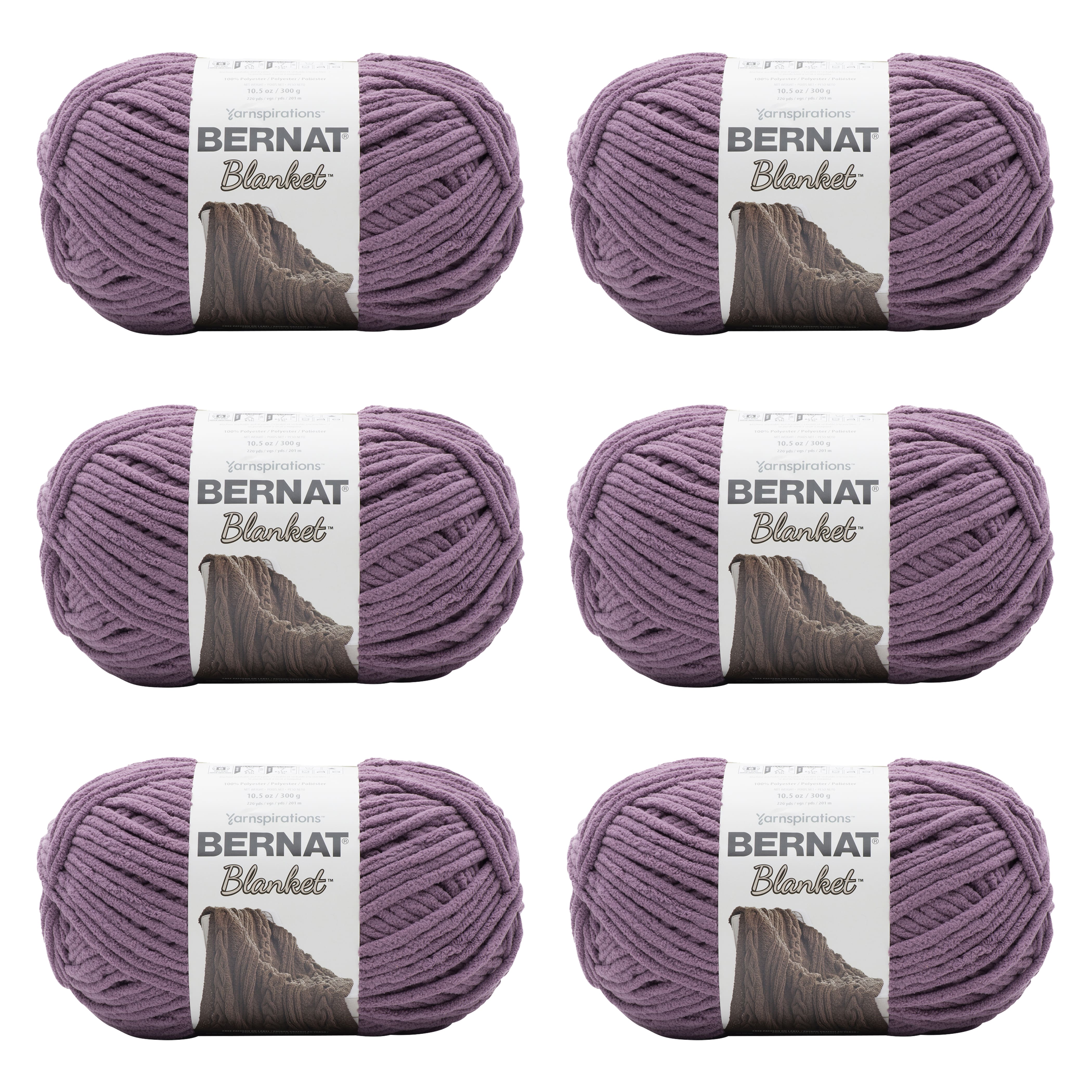 6 Pack: Bernat&#xAE; Blanket&#x2122; Yarn