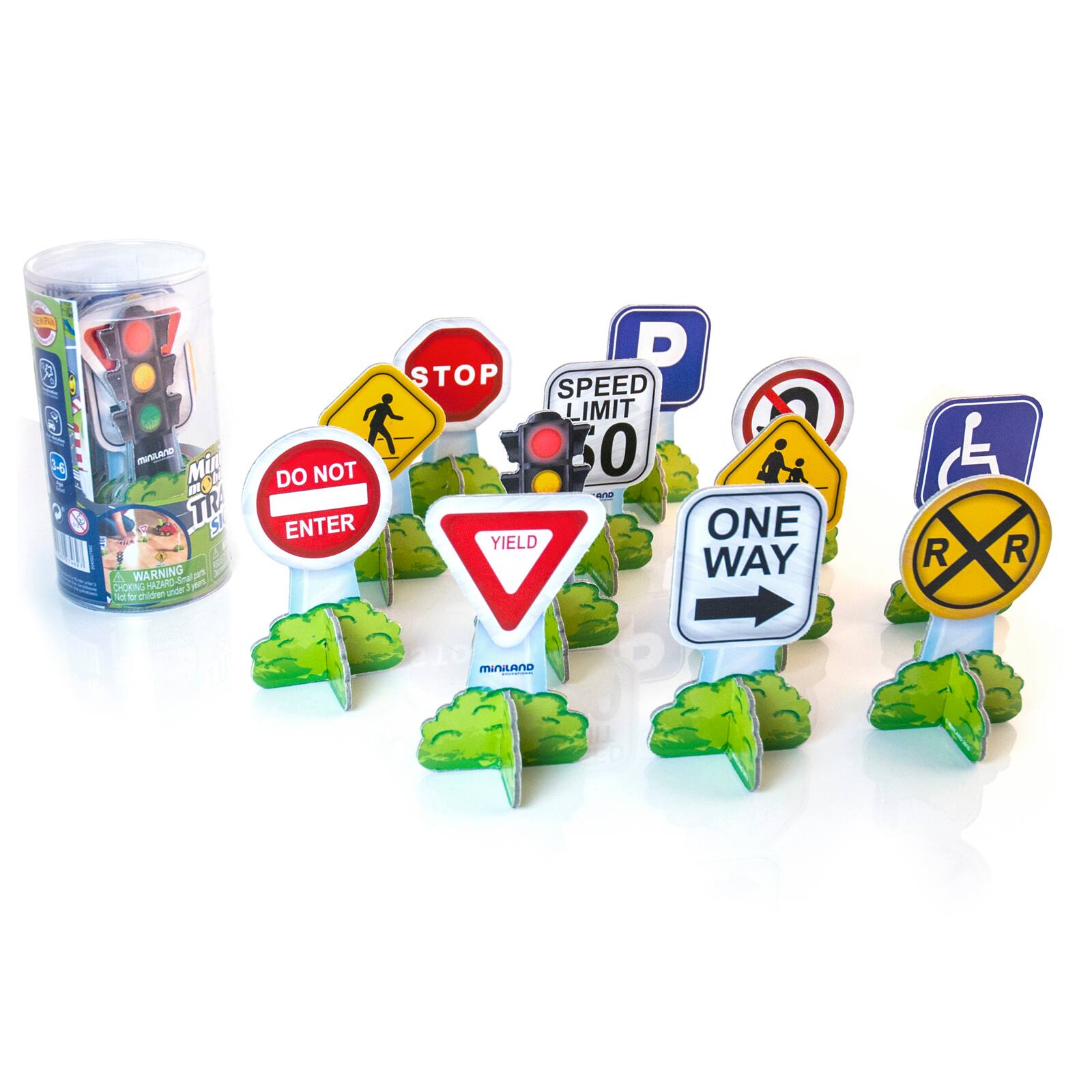 Miniland Minimobil Traffic Signs By Miniland Educational Corporation | Michaels®