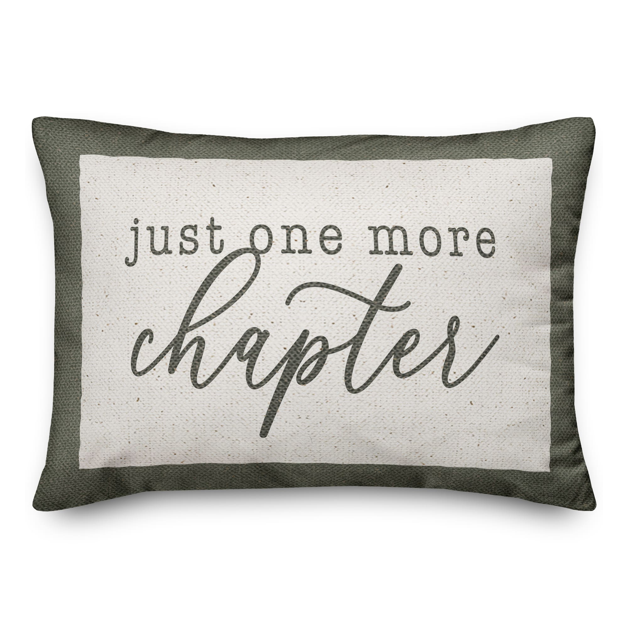 One More Chapter Indoor/Outdoor Lumbar Pillow