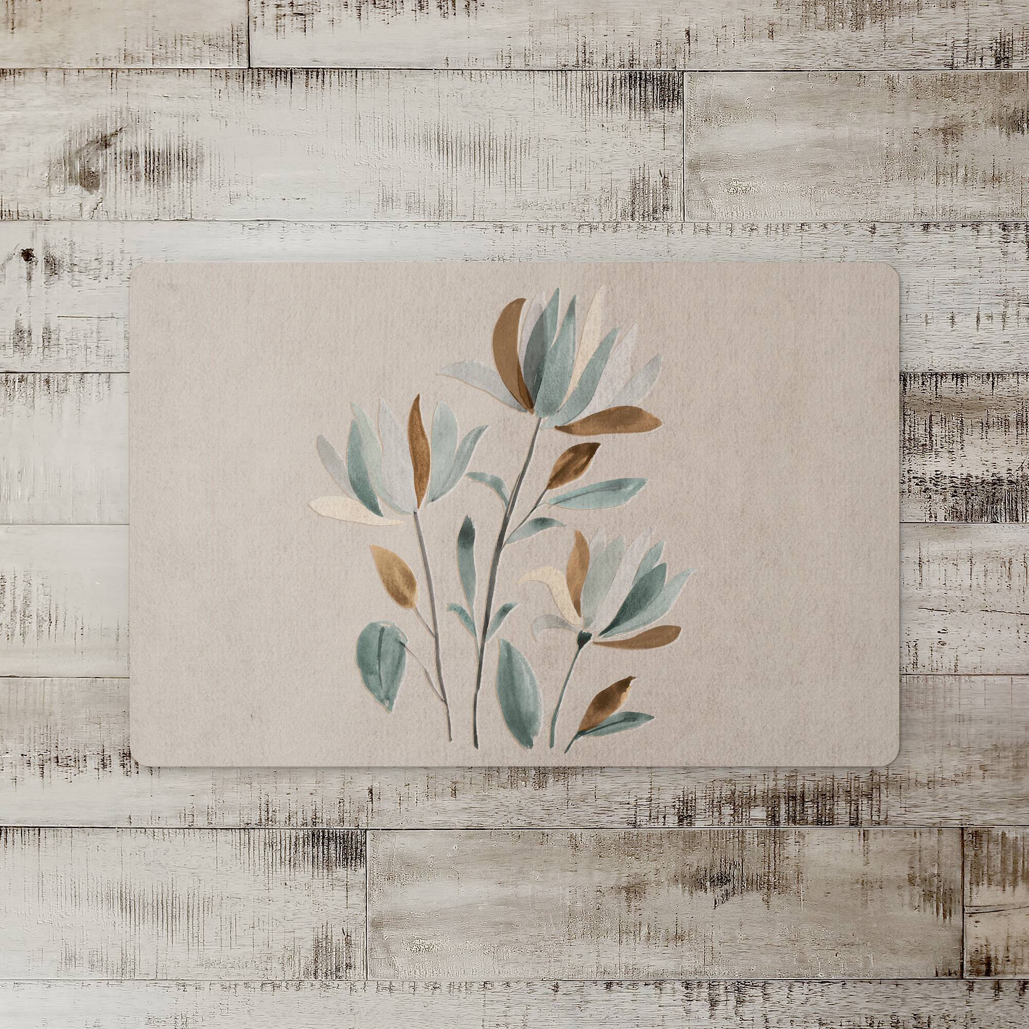 18&#x22; x 27&#x22; Muted Branches Floor Mat