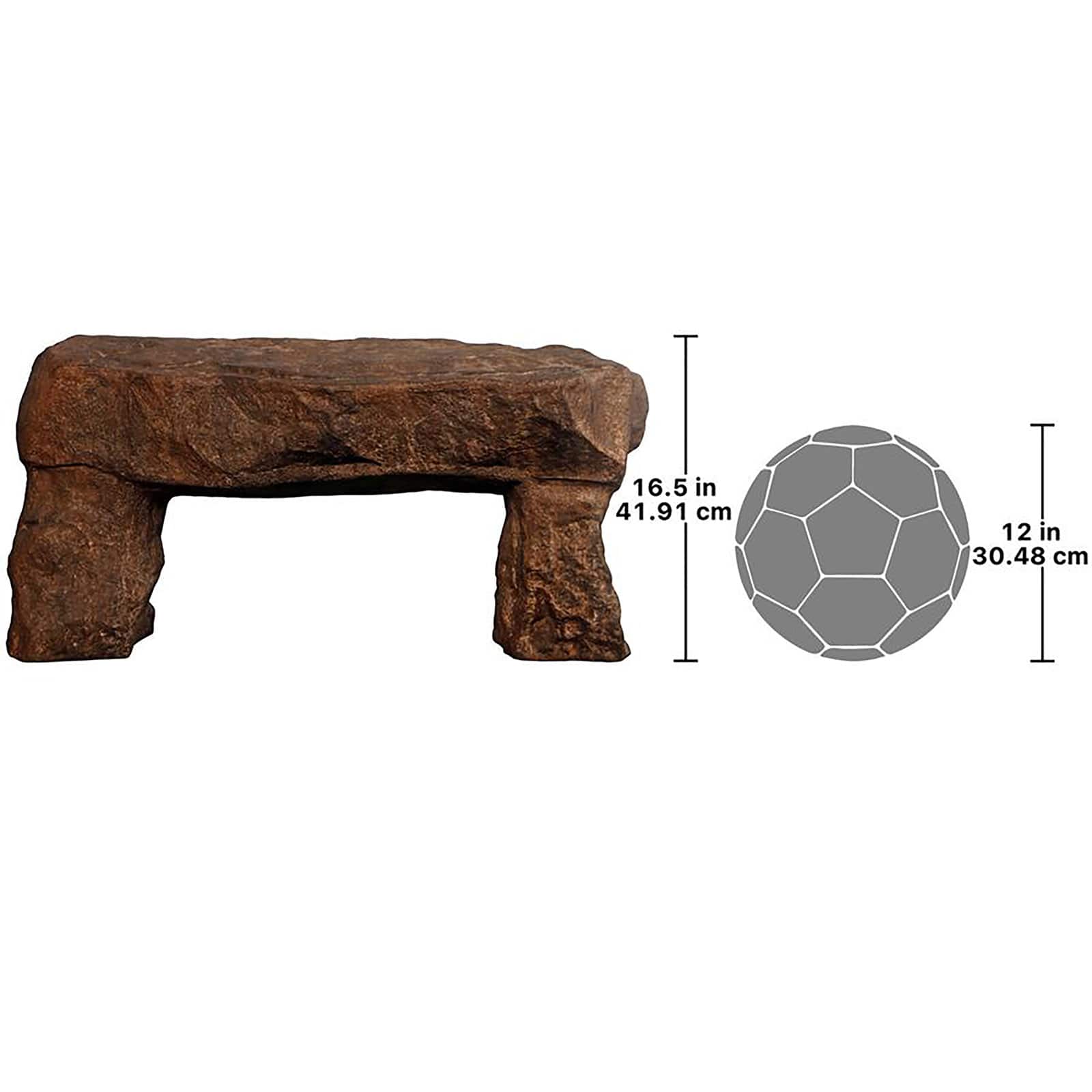 Design Toscano 36&#x22; Stonehenge Sculptural Garden Bench