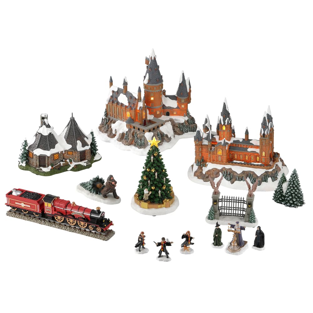 Harry Potter&#x2122; LED Lighted Christmas Village Set, 14ct.
