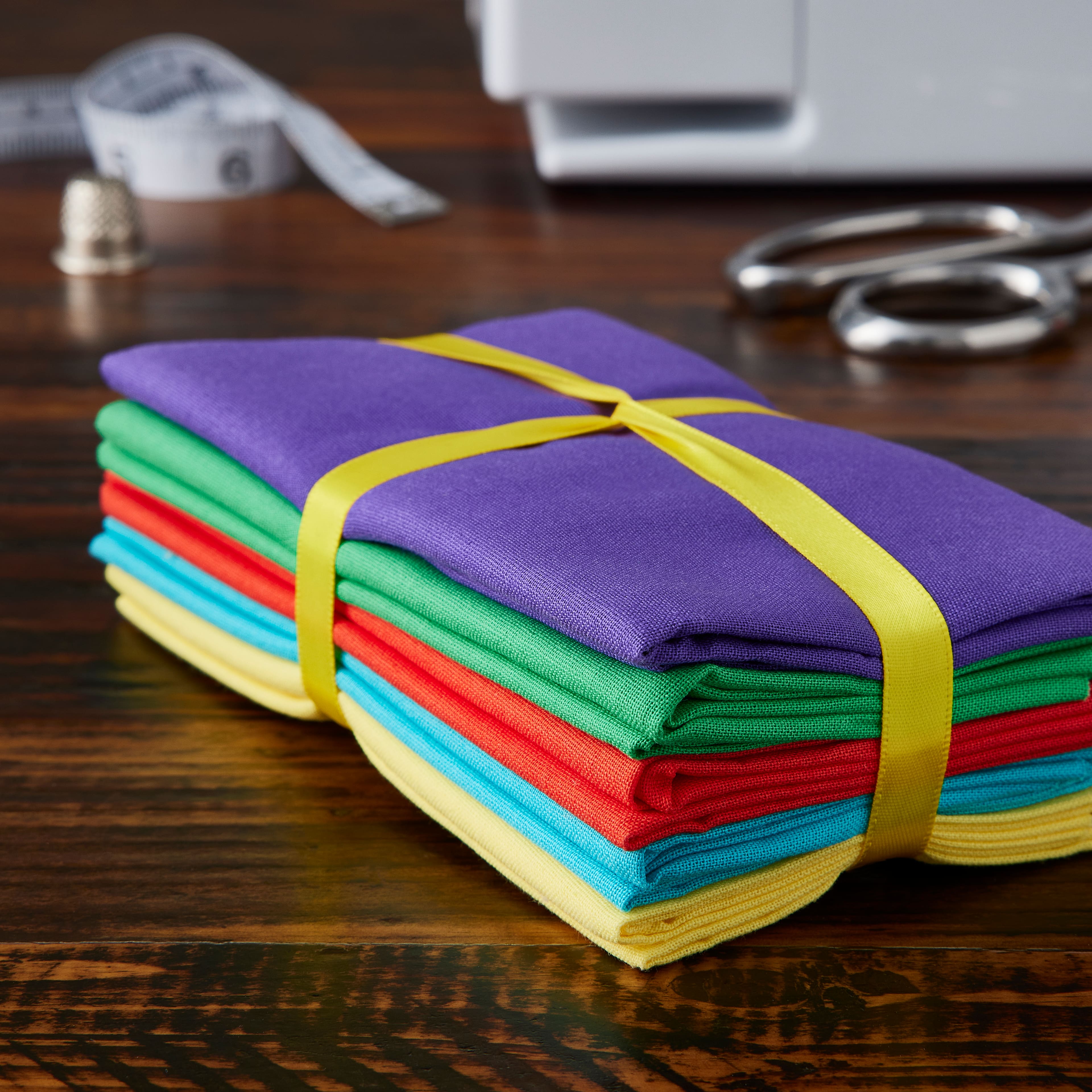 Primary Solids Fabric Bundle by Loops & Threads®