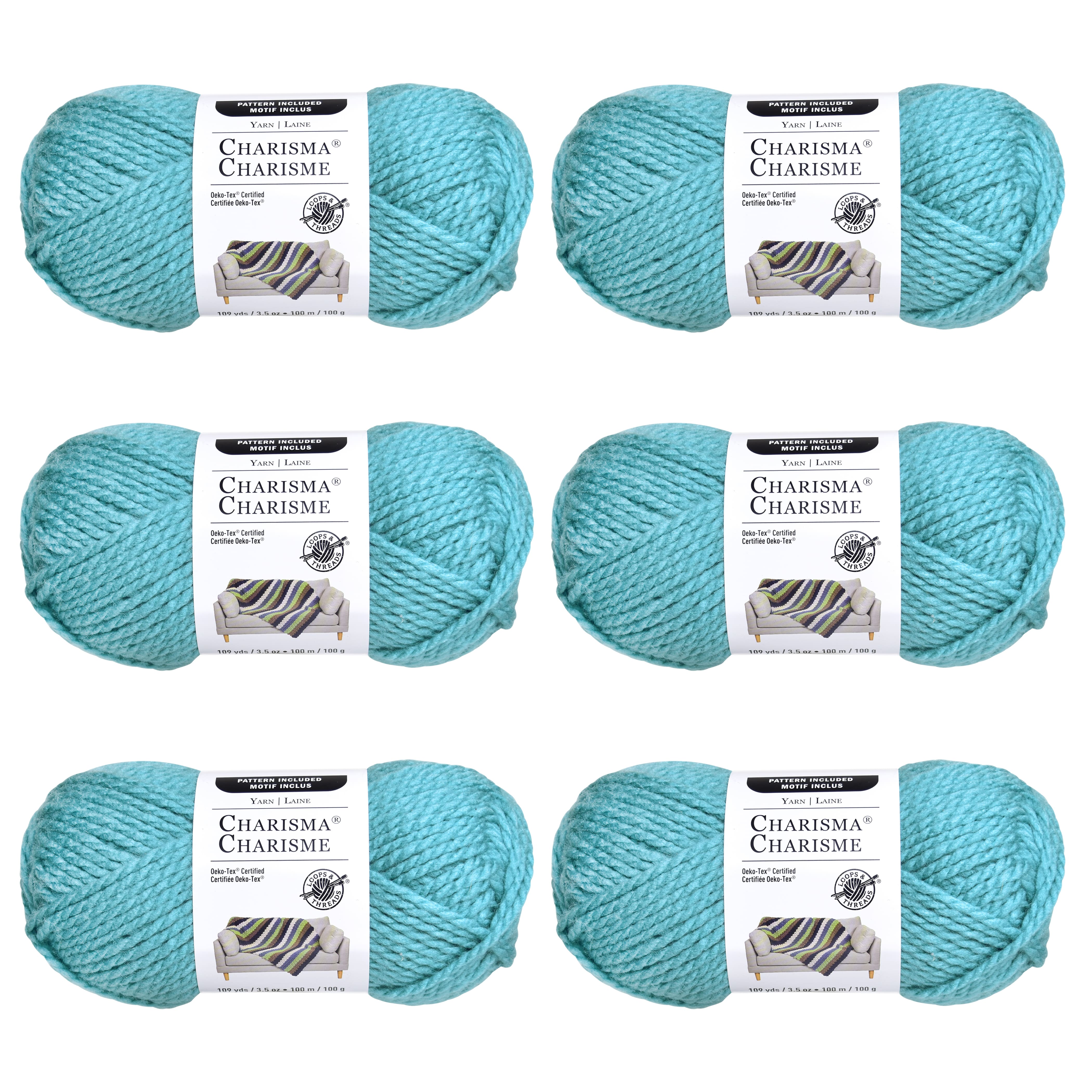 6 Pack: Charisma&#xAE; Yarn by Loops &#x26; Threads&#xAE;