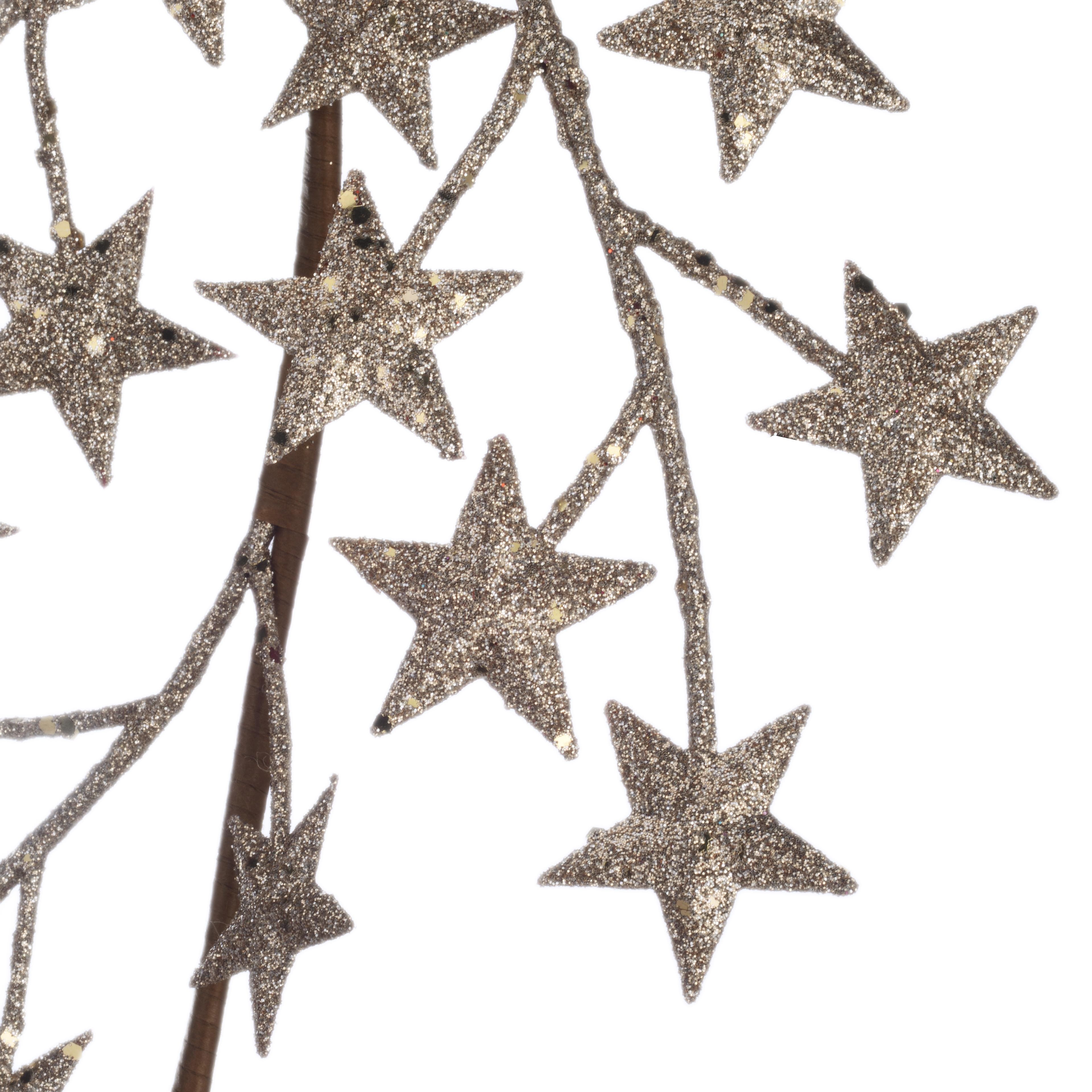 6ft. Silver Metallic Star Garland by Ashland&#xAE;