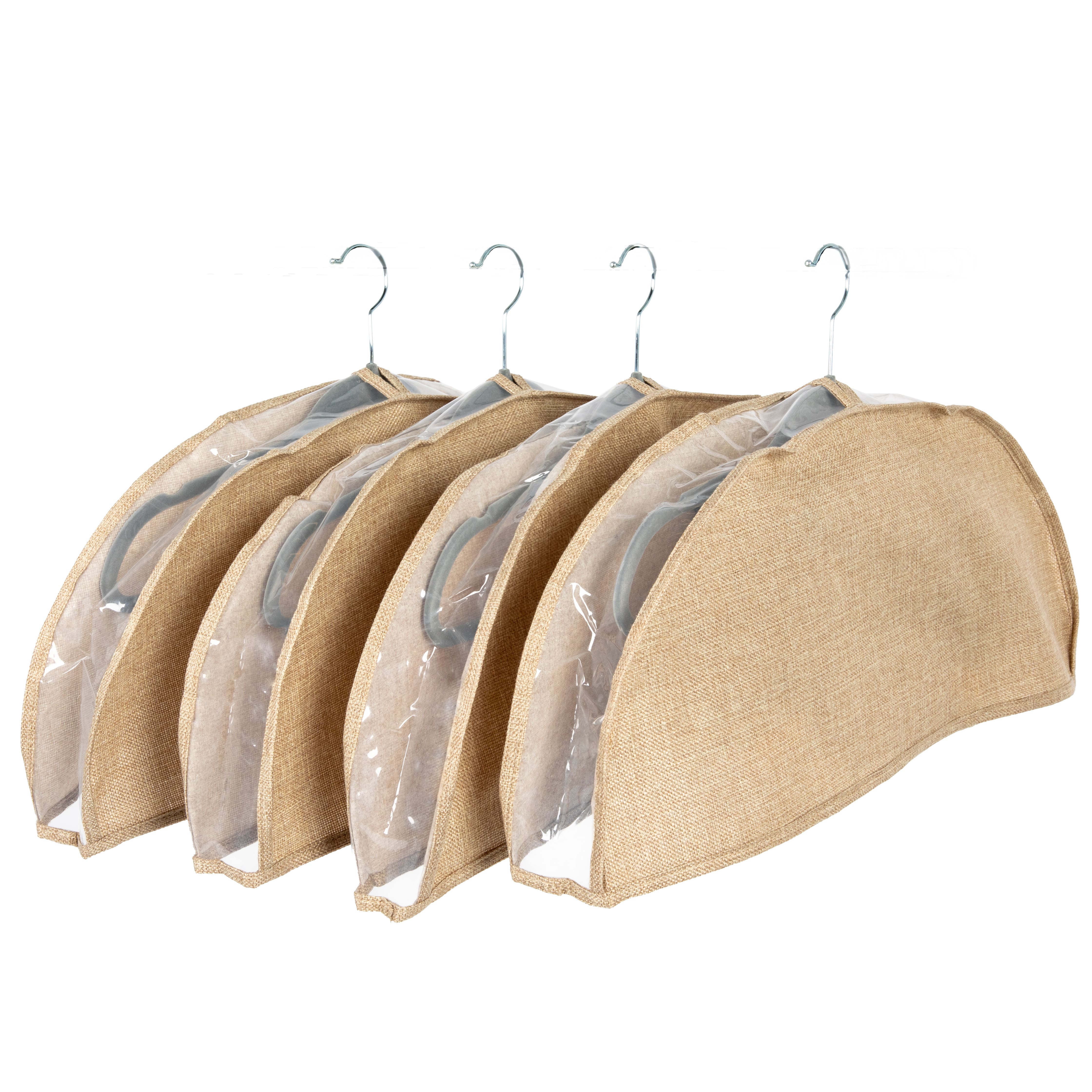 Household Essentials Hanging Garment Shoulder Covers, 4ct.