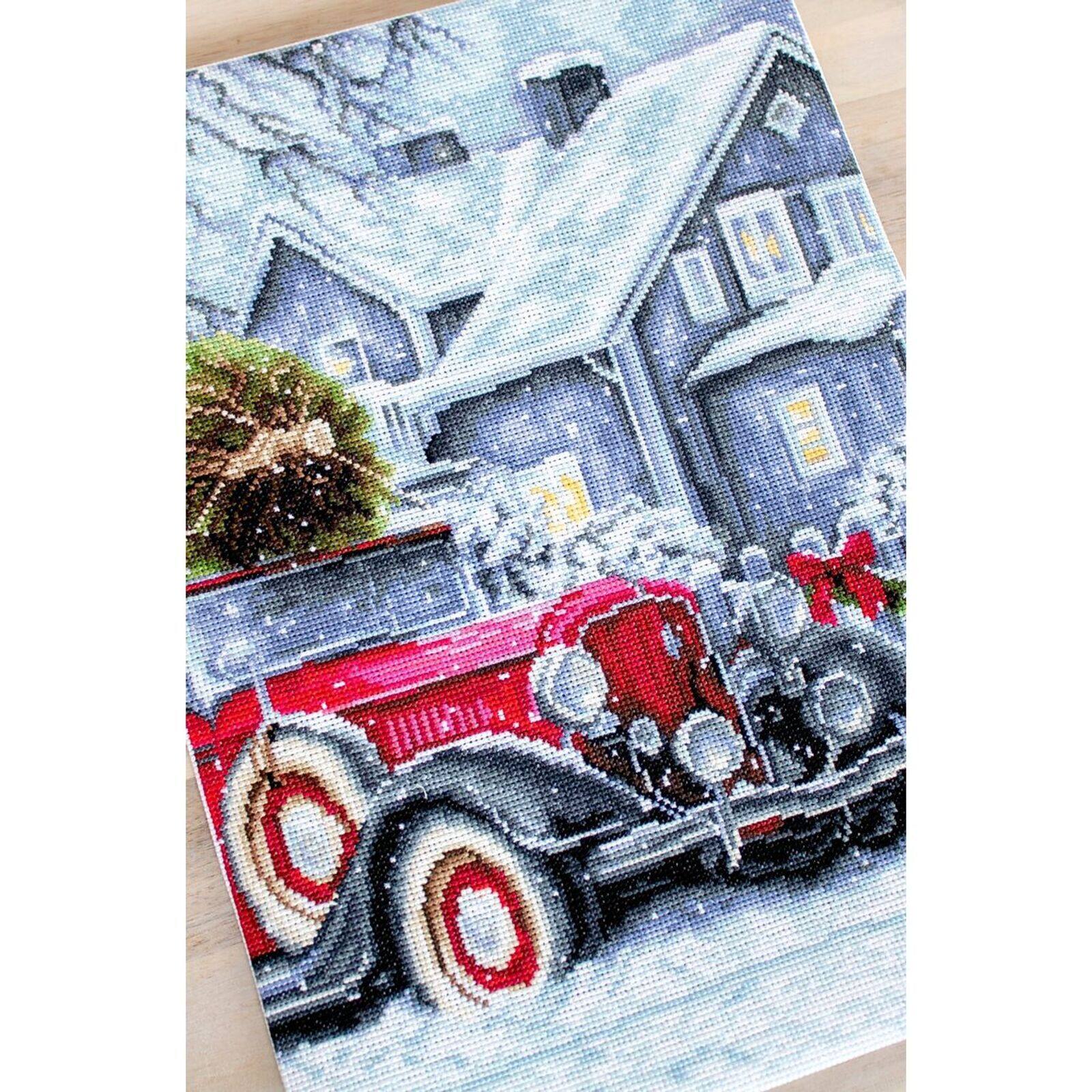 Luca-s Winter Holidays Counted Cross-Stitch Kit