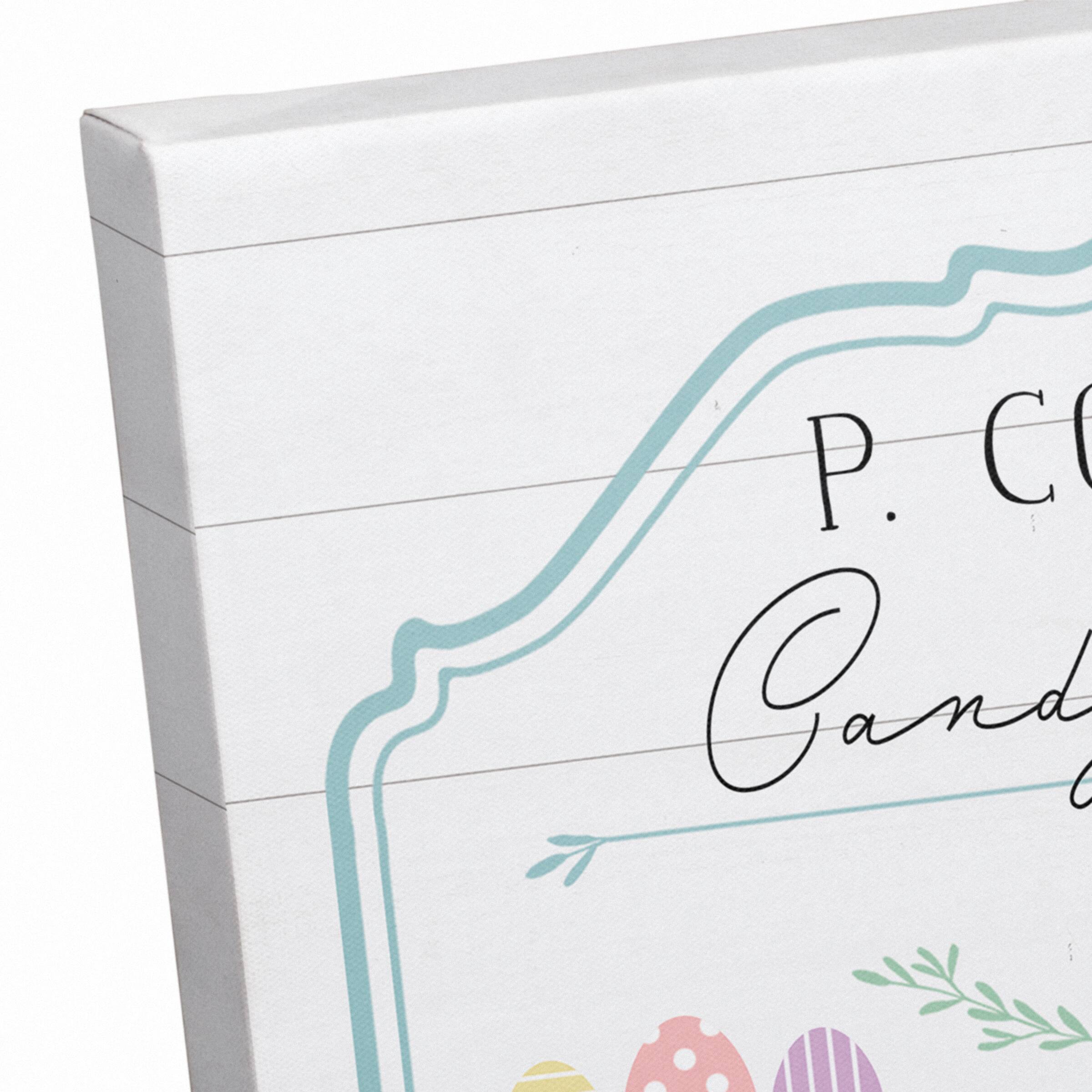 P Cottontail Candy Co 14&#x22; x 11&#x27; Canvas Wall Art