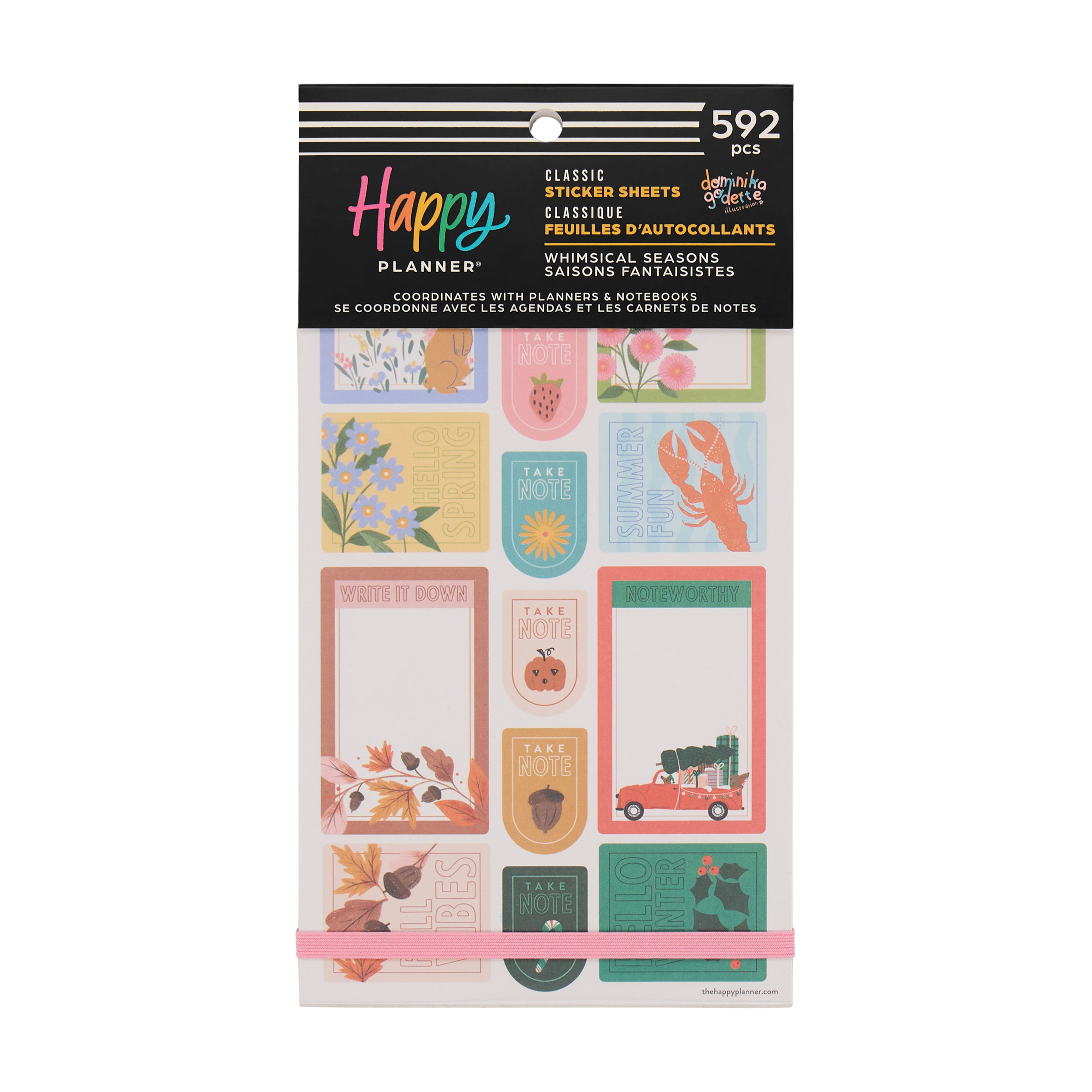The Classic Happy Planner® Whimsical Seasons Stickers