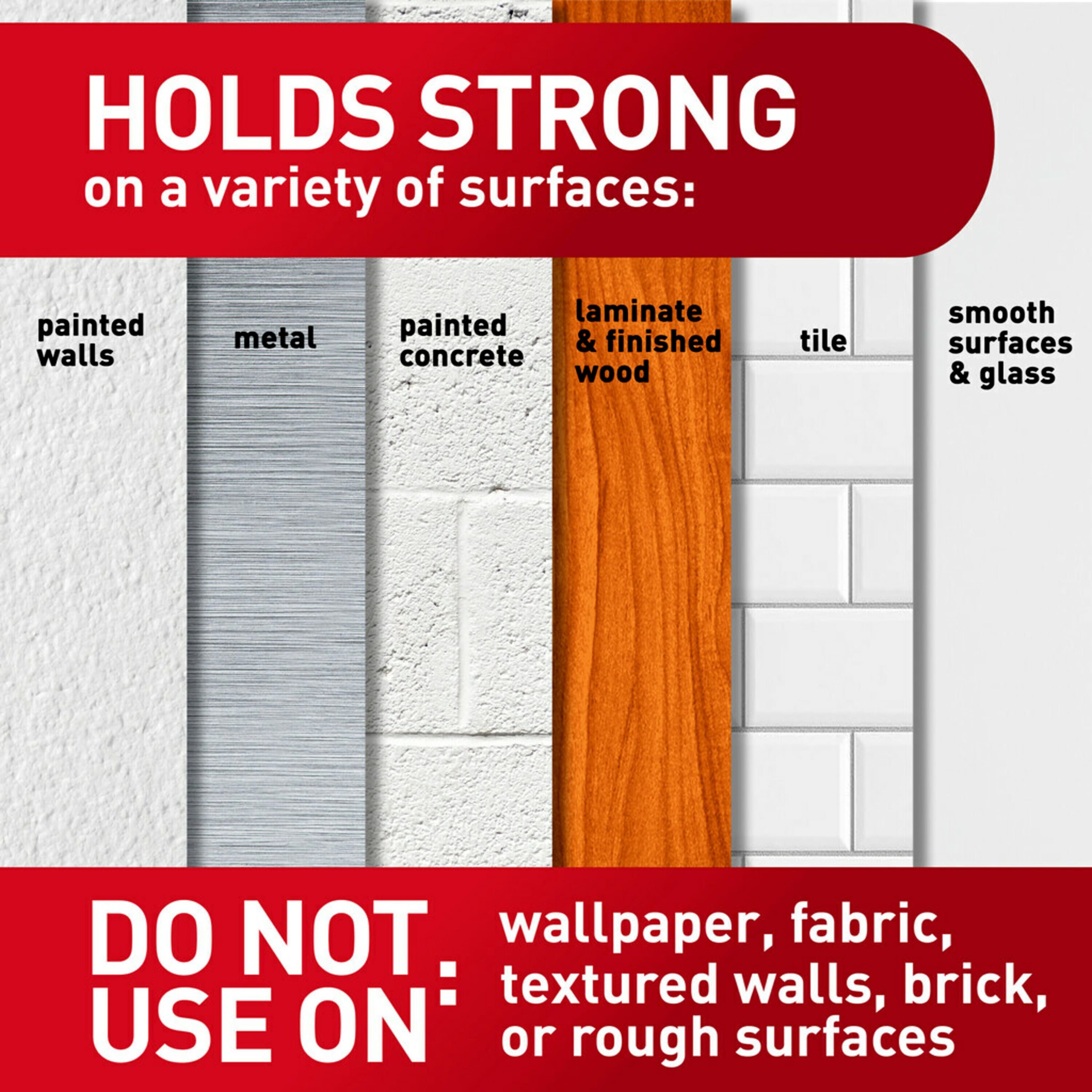 8 Packs: 16 ct. (128 total) 3M Command™ White Picture Hanging Strip Mixed Pack