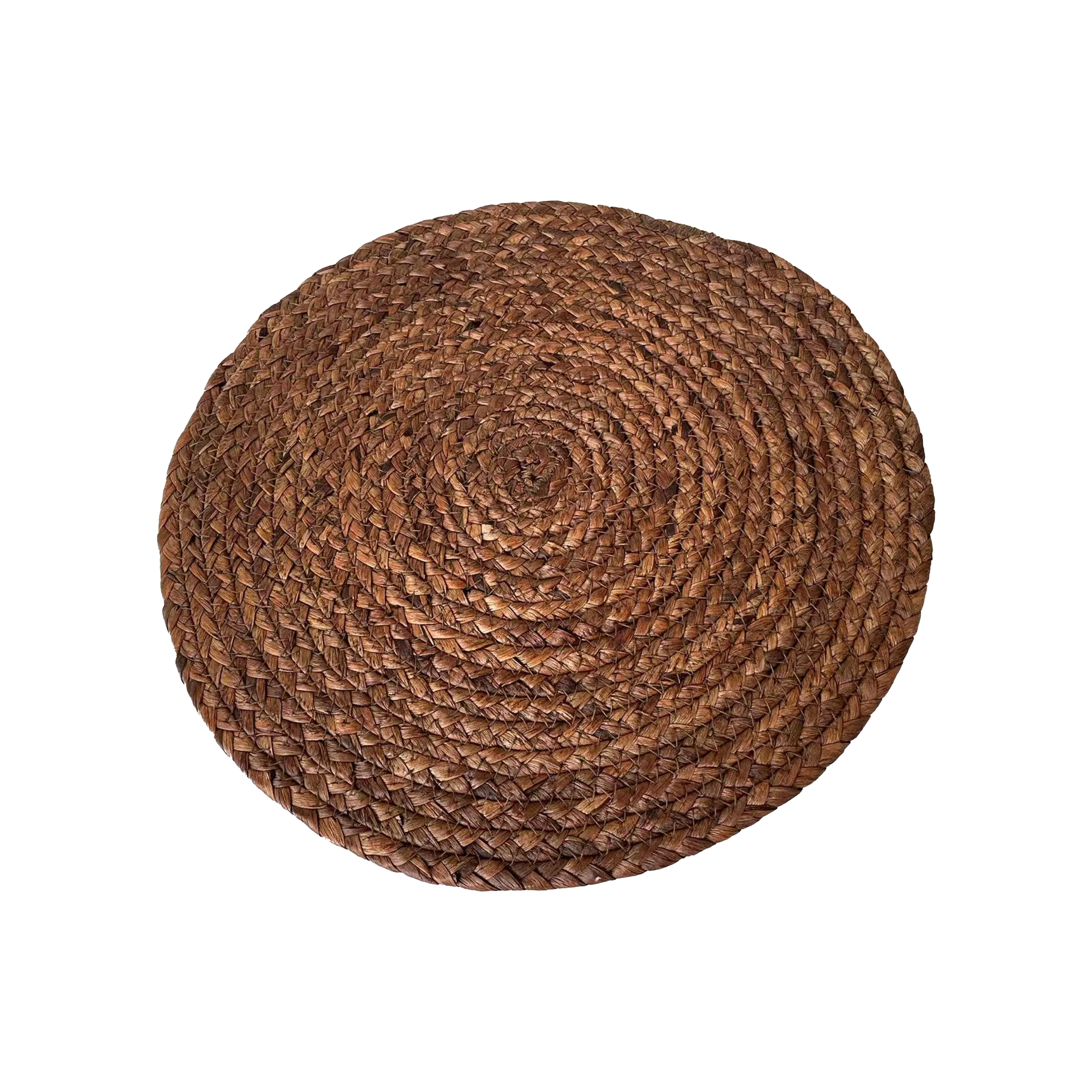 14&#x22; Brown Braided Round Rush Placemat by Ashland&#xAE;