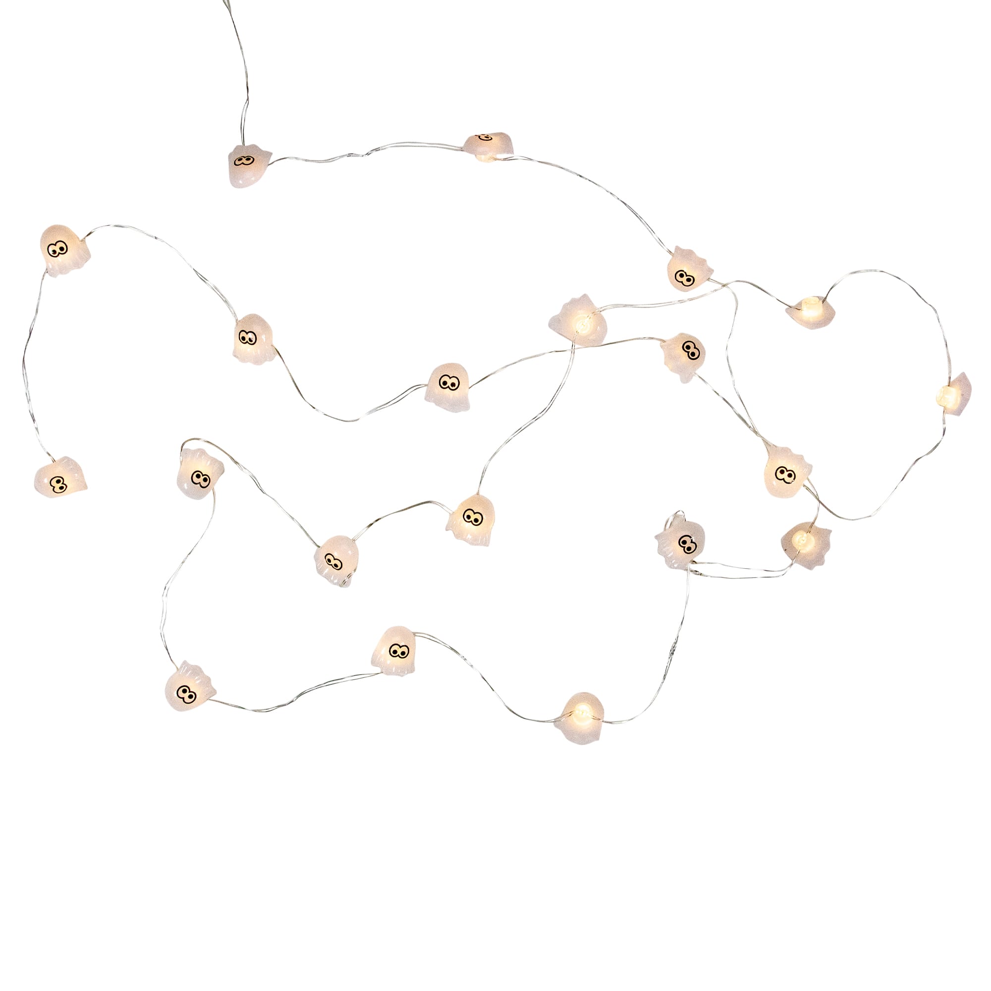 10ct. LED Halloween Ghost Fairy Lights