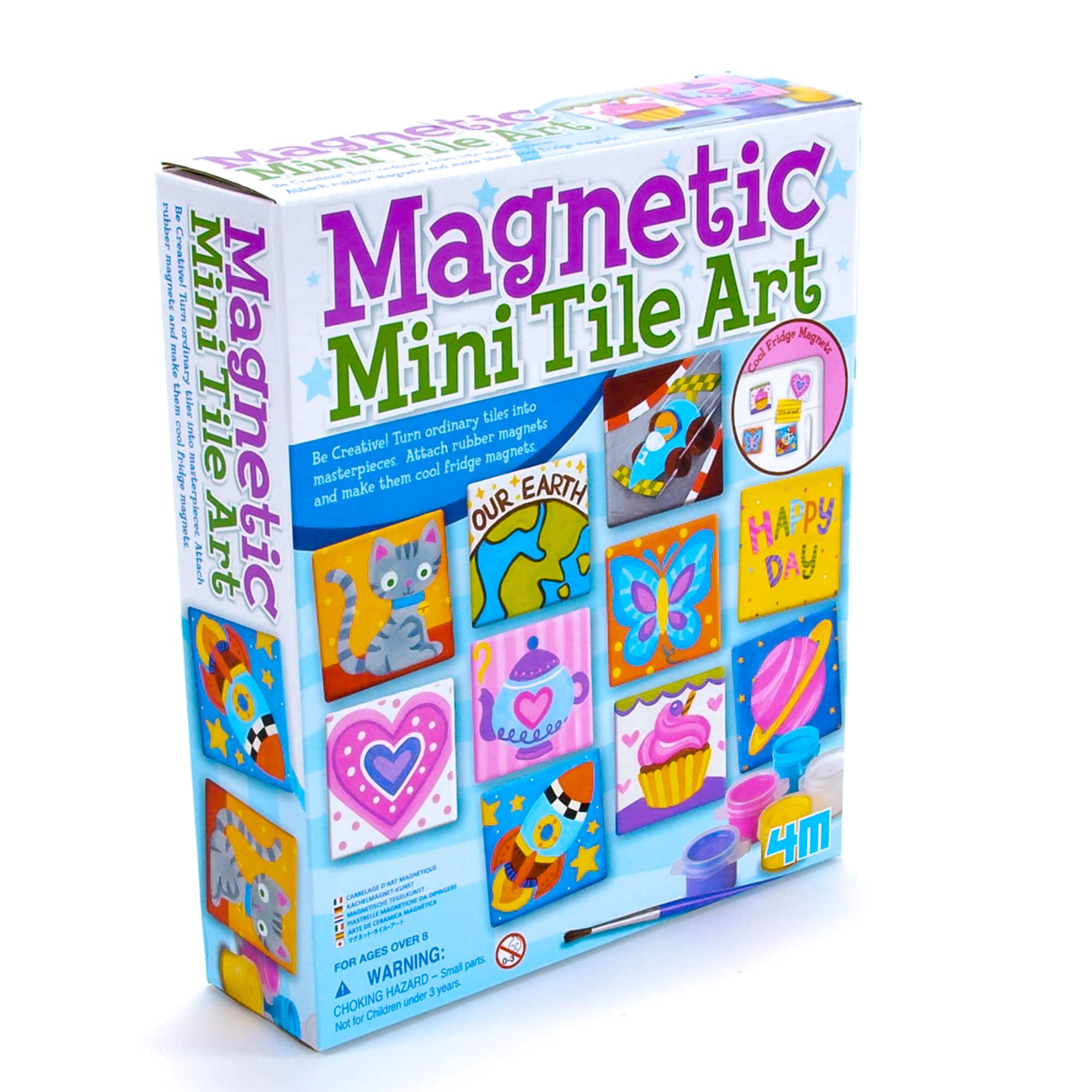 Toysmith&#xAE; 4M Magnetic Mini Tile Art