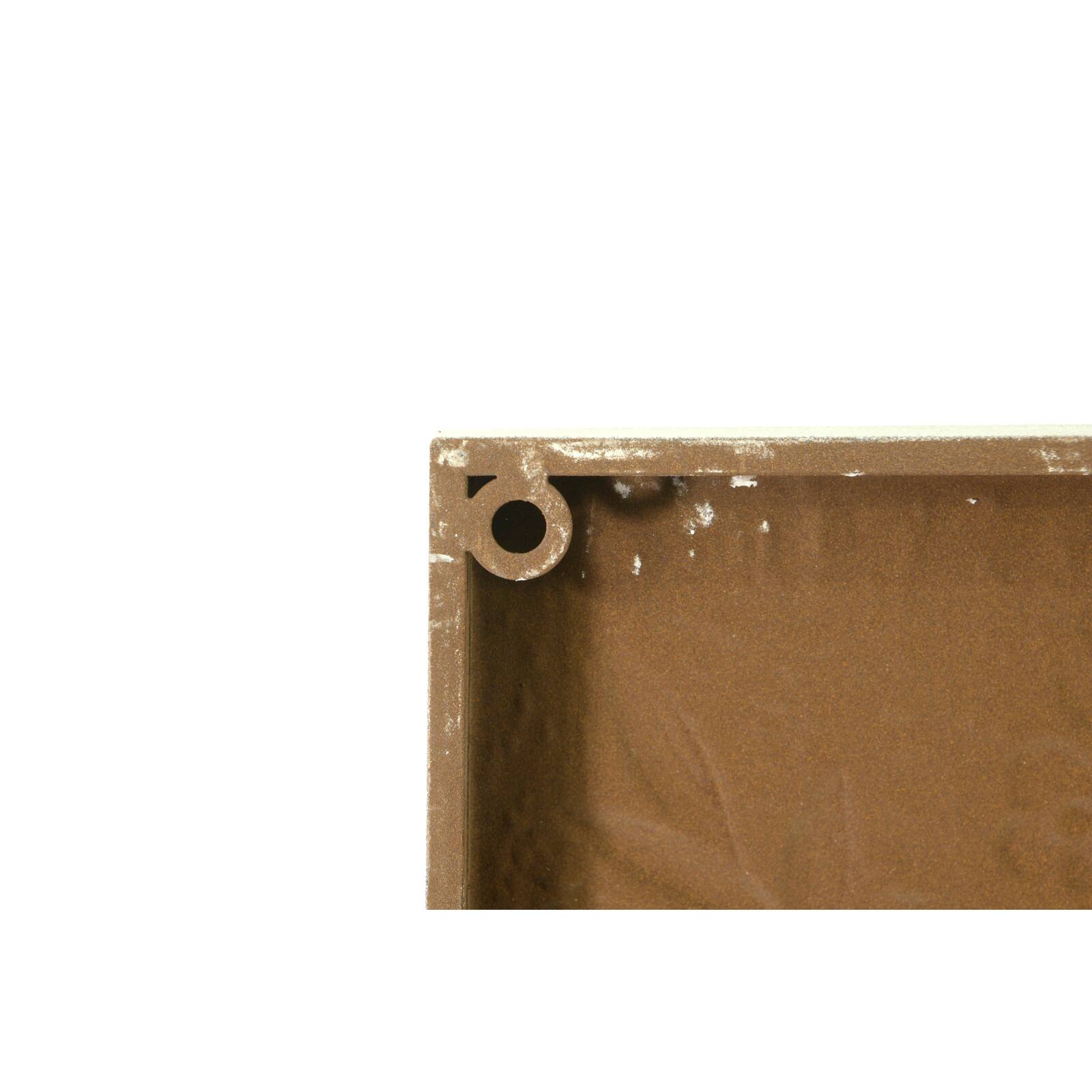 Hello Honey&#xAE; Embossed Flowers in Vase Distressed Metal Wall D&#xE9;cor