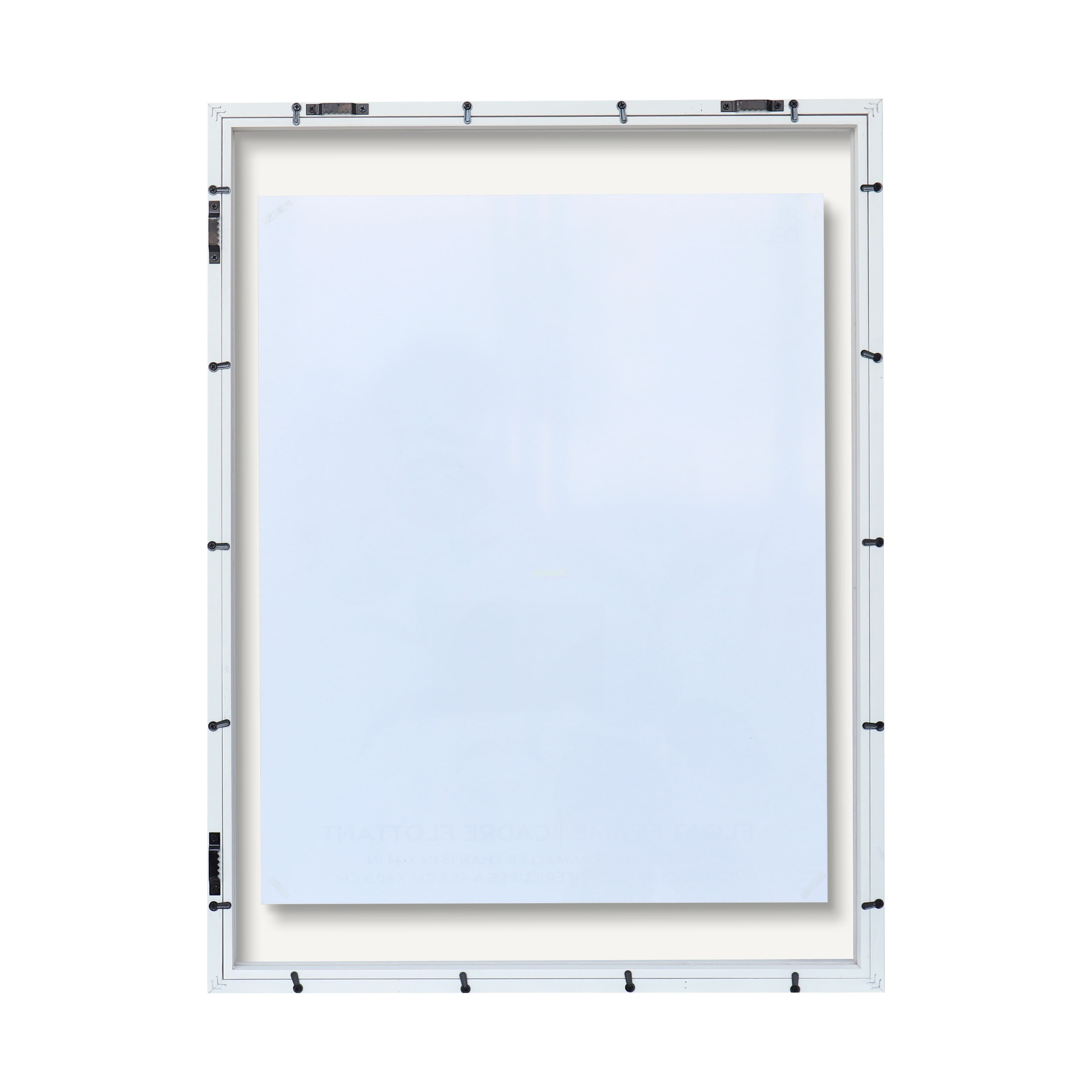 White Distressed Float Frame, Home&#x2122; by Studio D&#xE9;cor&#xAE;