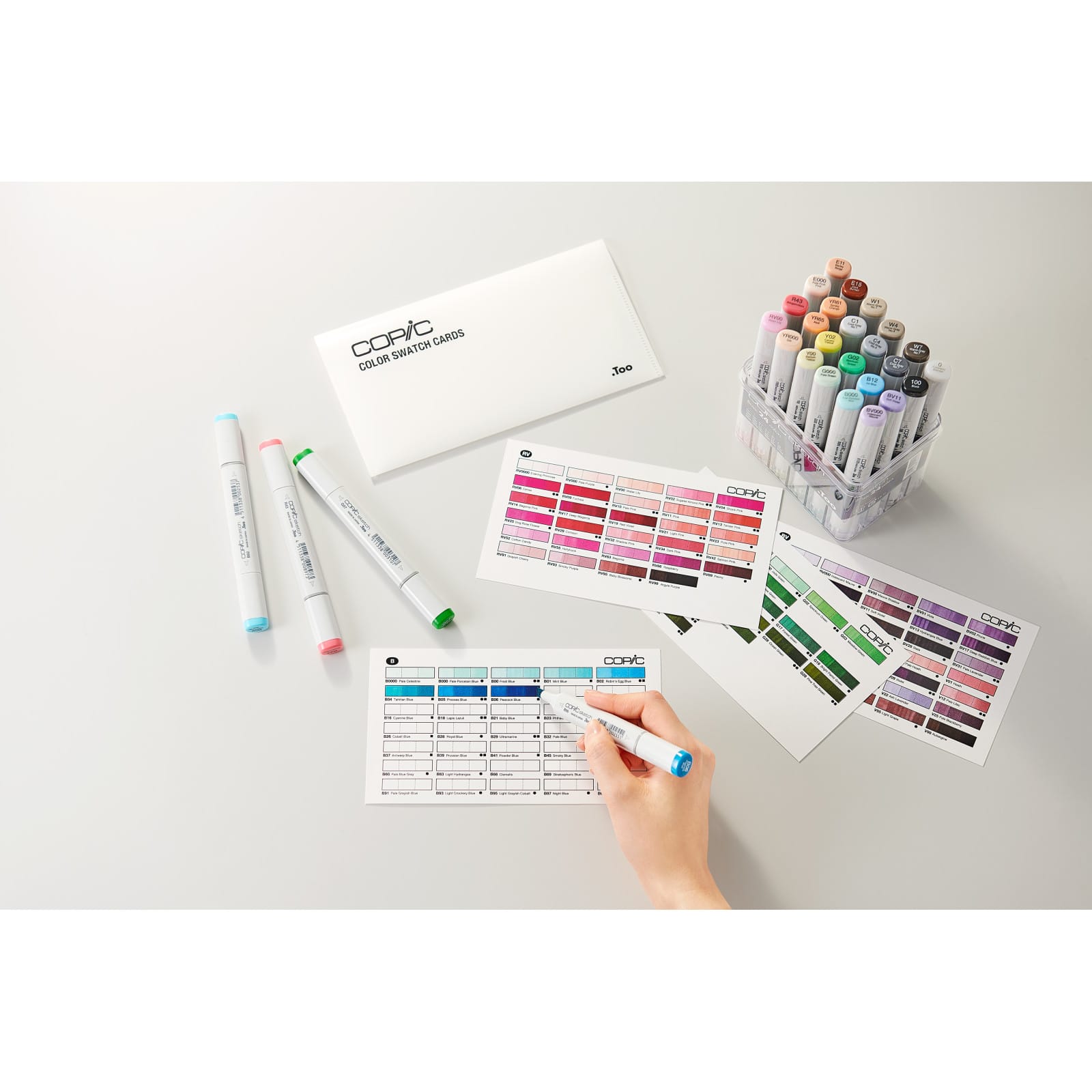 Copic&#xAE; Color Swatch Cards