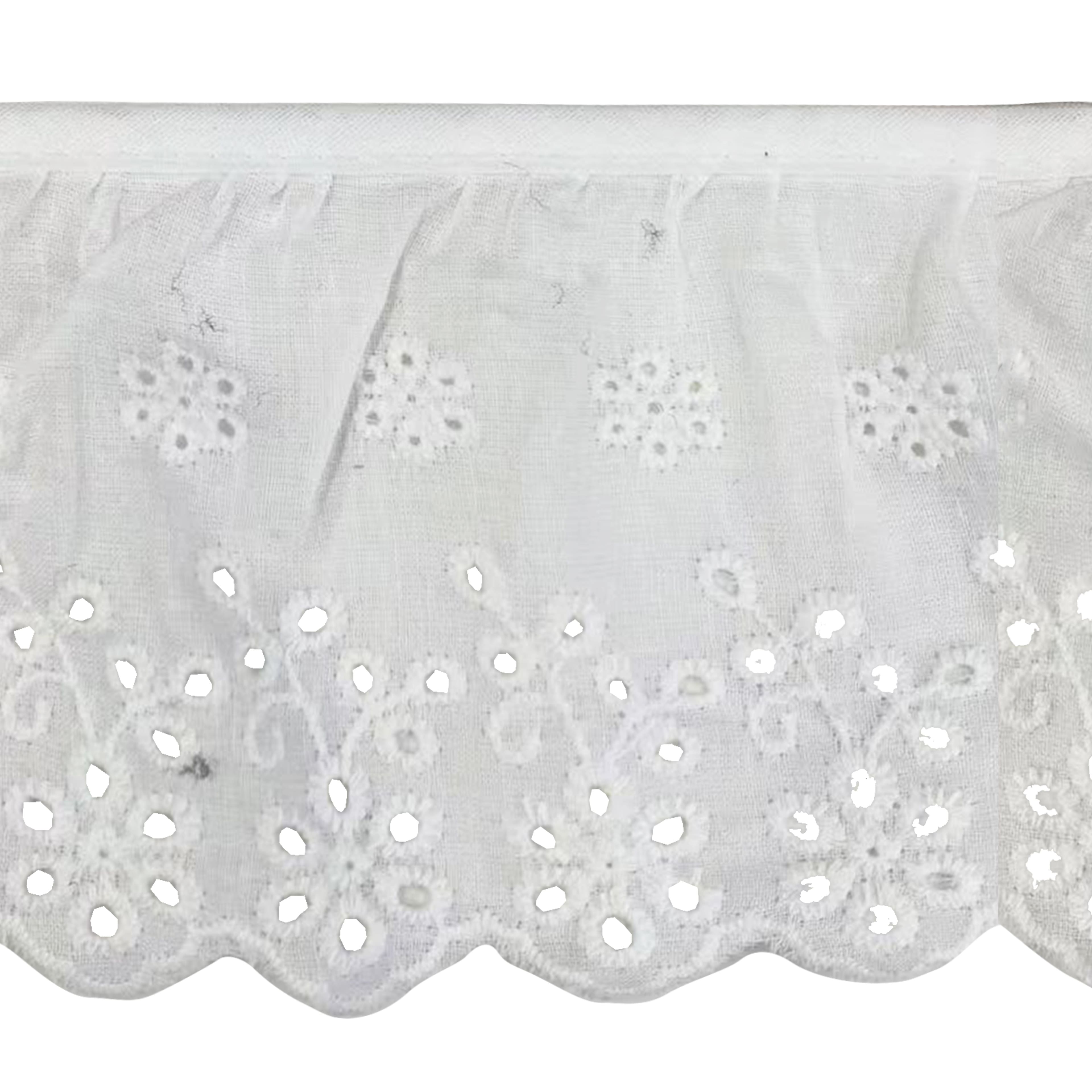 3.25" White Eyelet Trim by Celebrate It®
