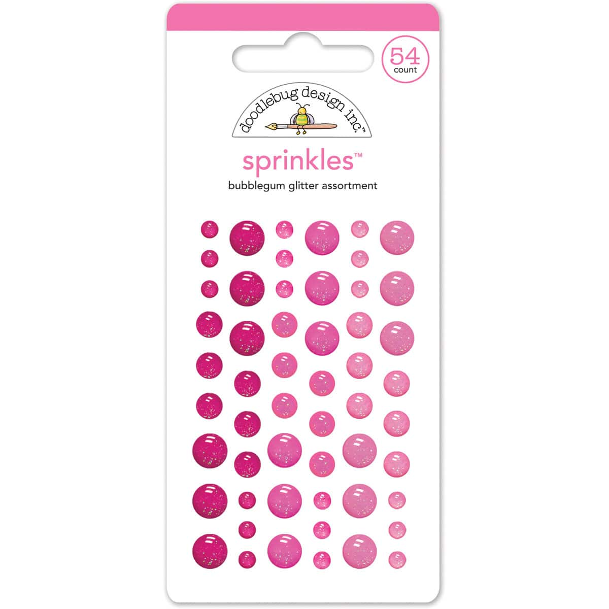 Doodlebug Design Inc.&#x2122; Sprinkles&#x2122; Adhesive Glitter Enamel Dots