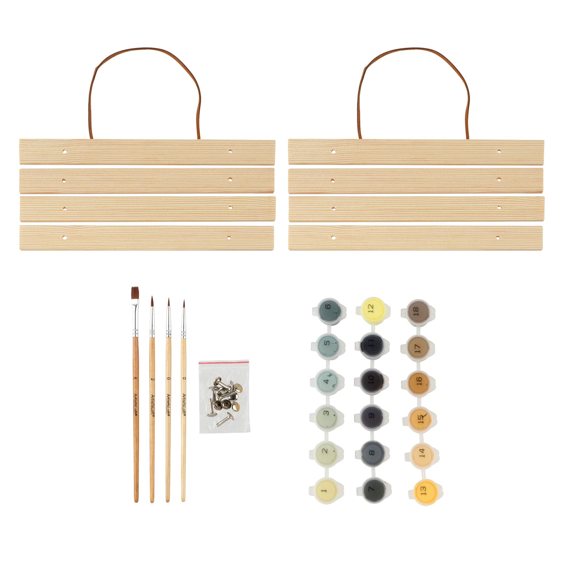 8&#x22; x 10&#x22; House &#x26; Tree Paint-by-Number Kit by Artist&#x27;s Loft&#xAE;
