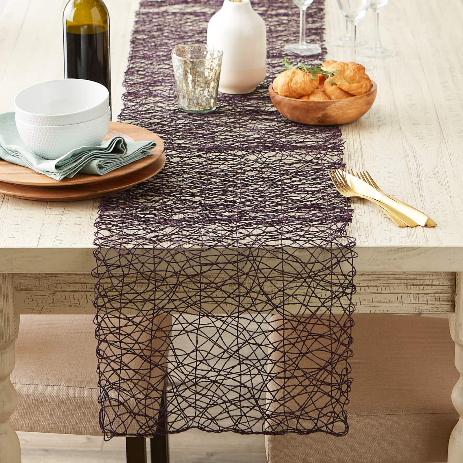 DII® 72" Woven Paper Table Runner