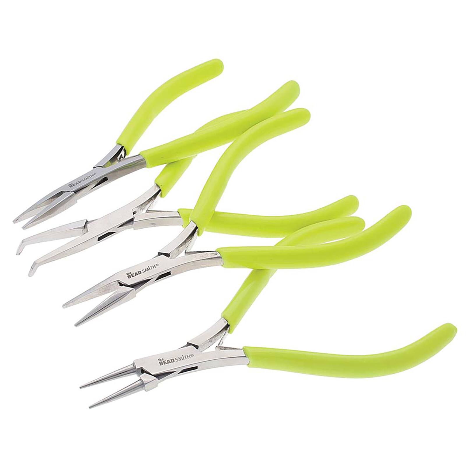 The Beadsmith&#xAE; Micro-Fine&#x2122; 4 Piece Plier Set