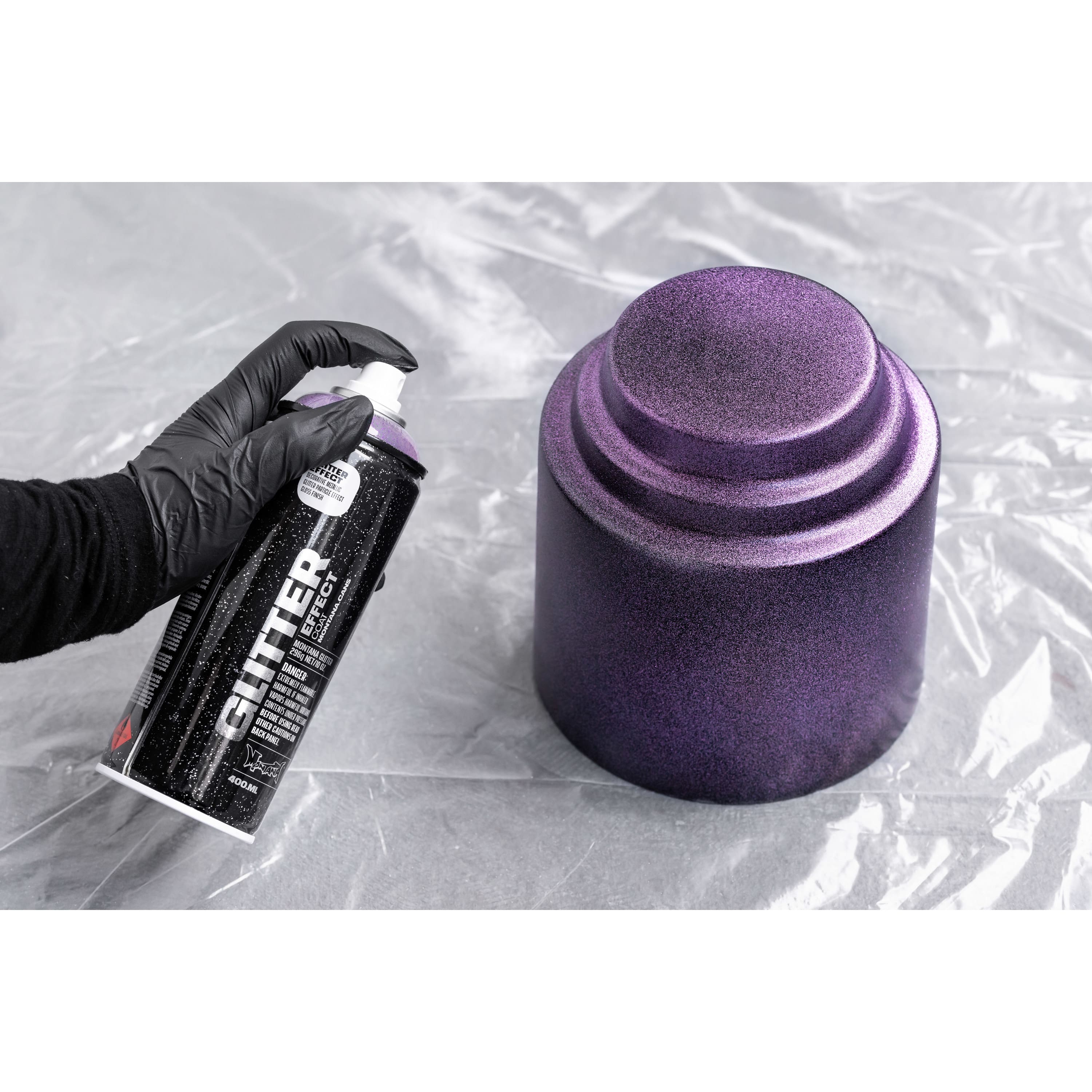 Montana&#x2122; Glitter Effect Silver Glitter Coat Spray