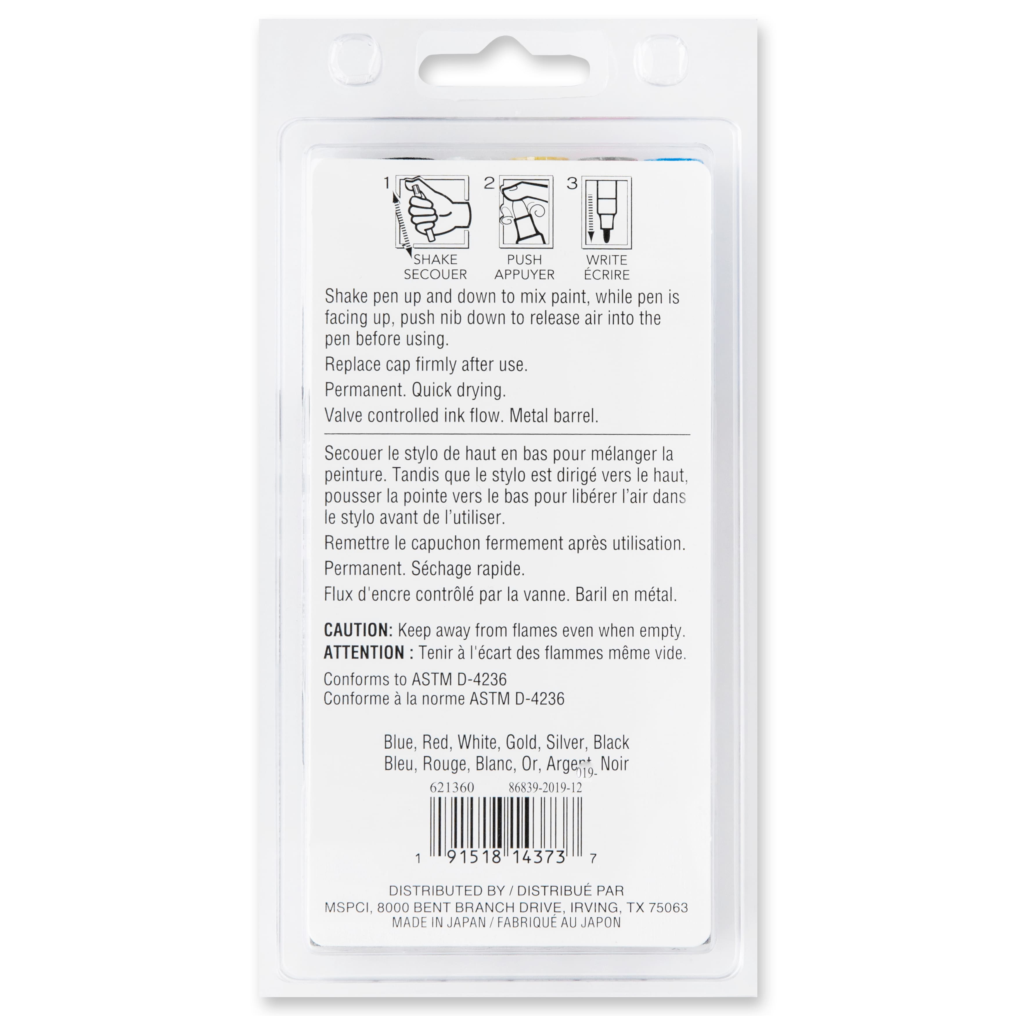 6 Packs: 6 ct. (36 total) Premium Fine Tip Oil-Based Paint Pens by Craft Smart®