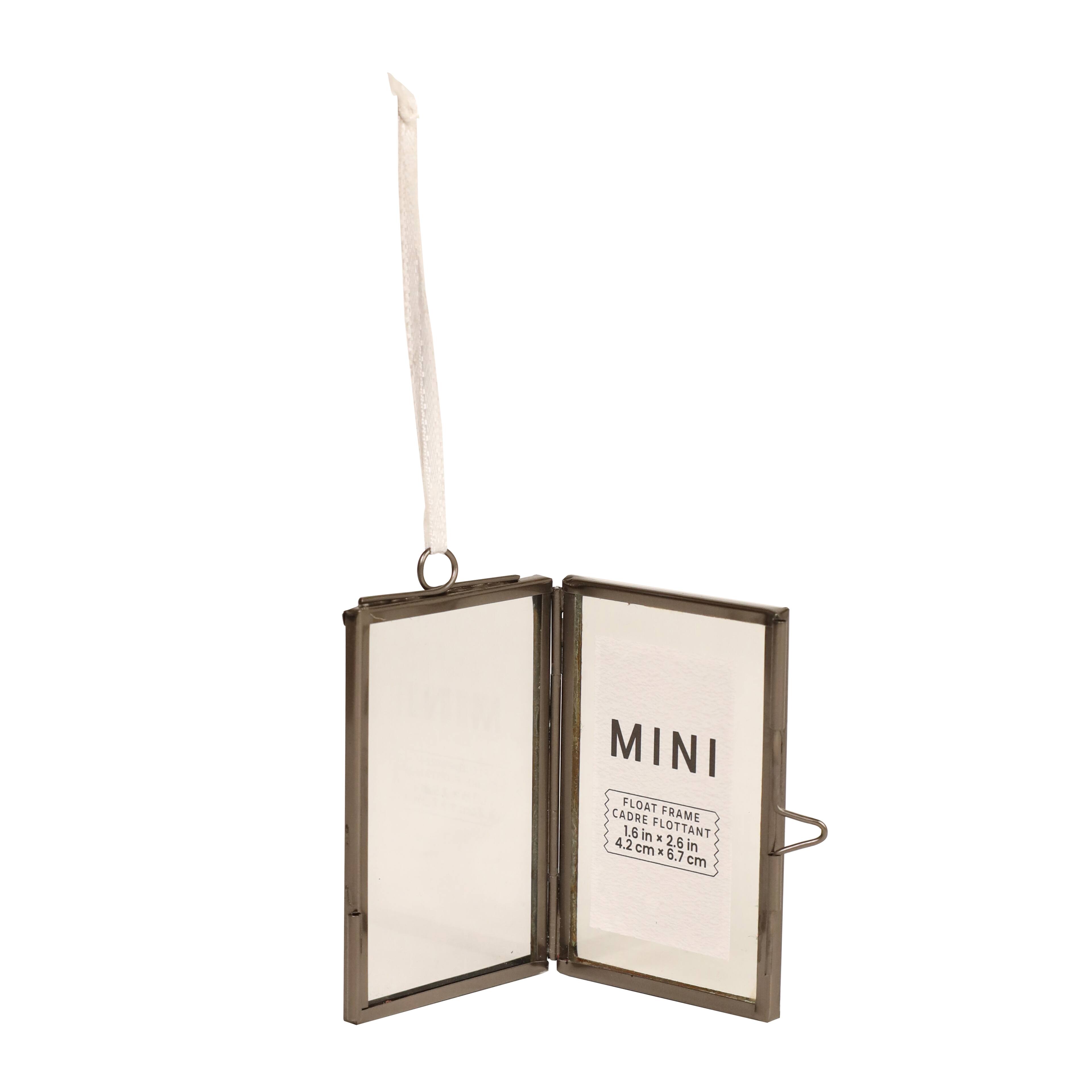 Mini Rectangle Float Frame by Studio Décor®, Color: Gunmetal | Michaels