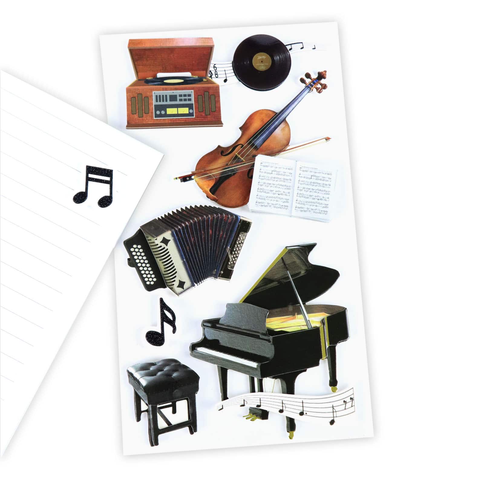 Record Player Dimensional Stickers by Recollections&#x2122;