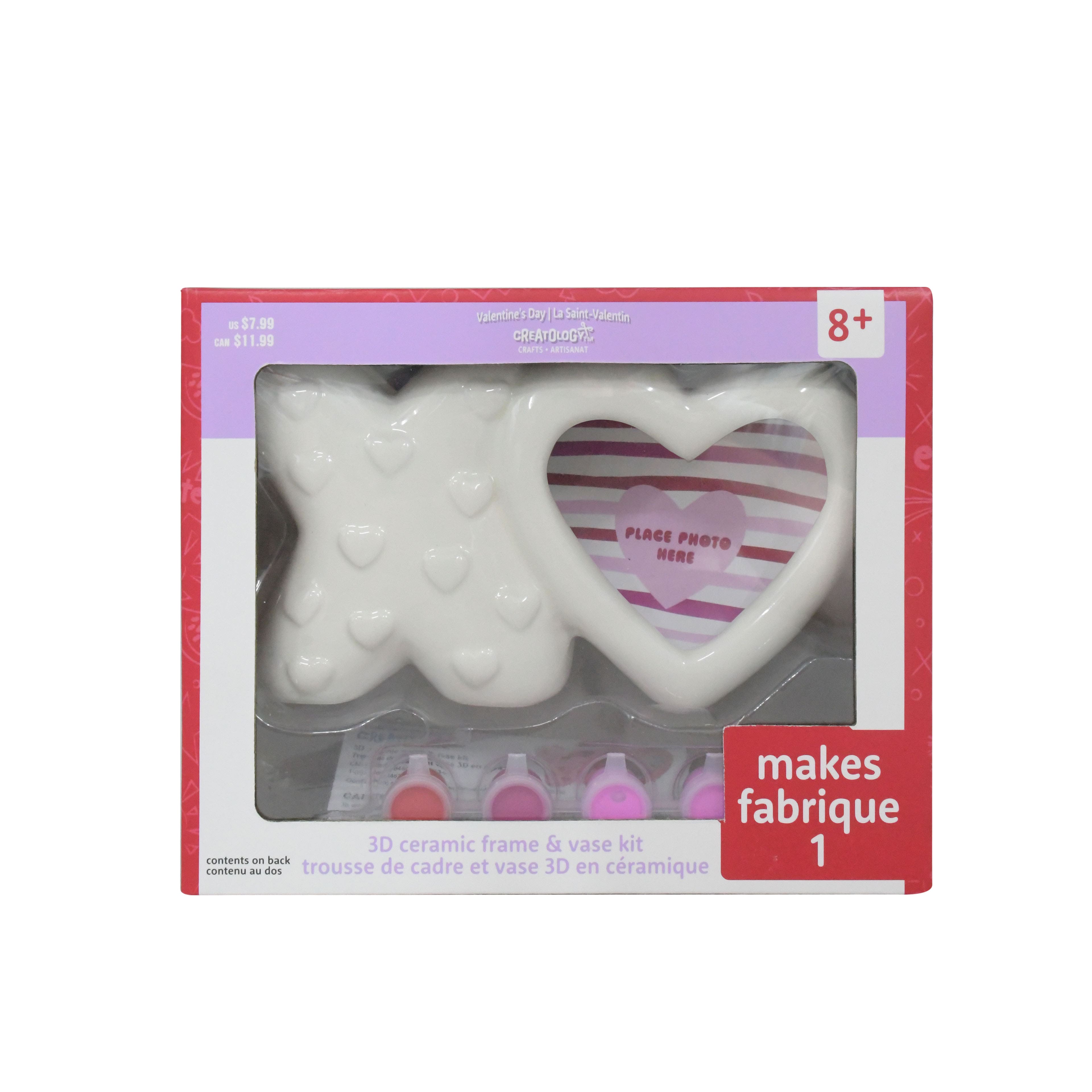 3D Ceramic Vase & Frame Kit by Creatology™