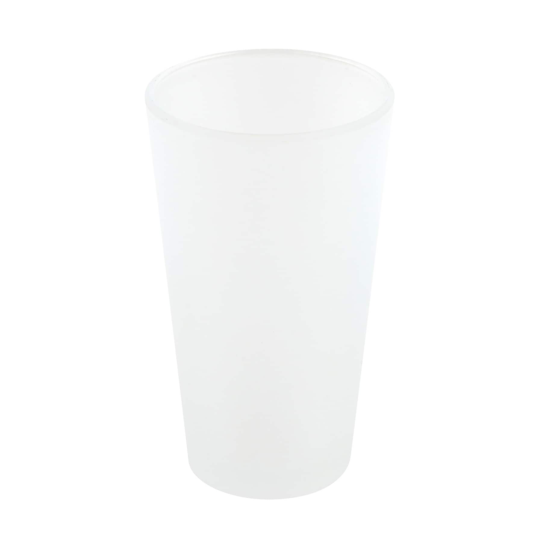 12 Pack: 16oz. Frosted Glass Sublimation Tumbler by Make Market®