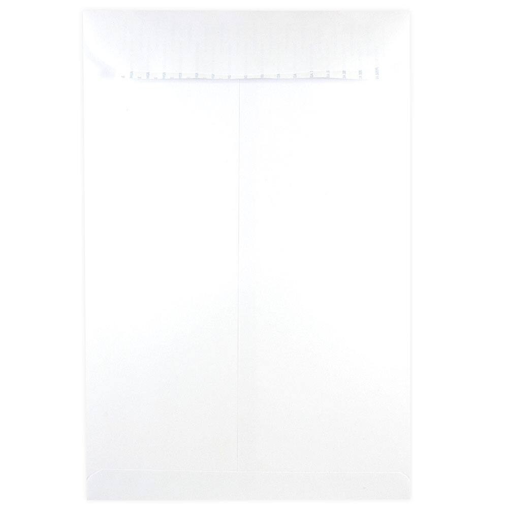 JAM Paper 10" x 15" White Open End Envelopes, 500ct.