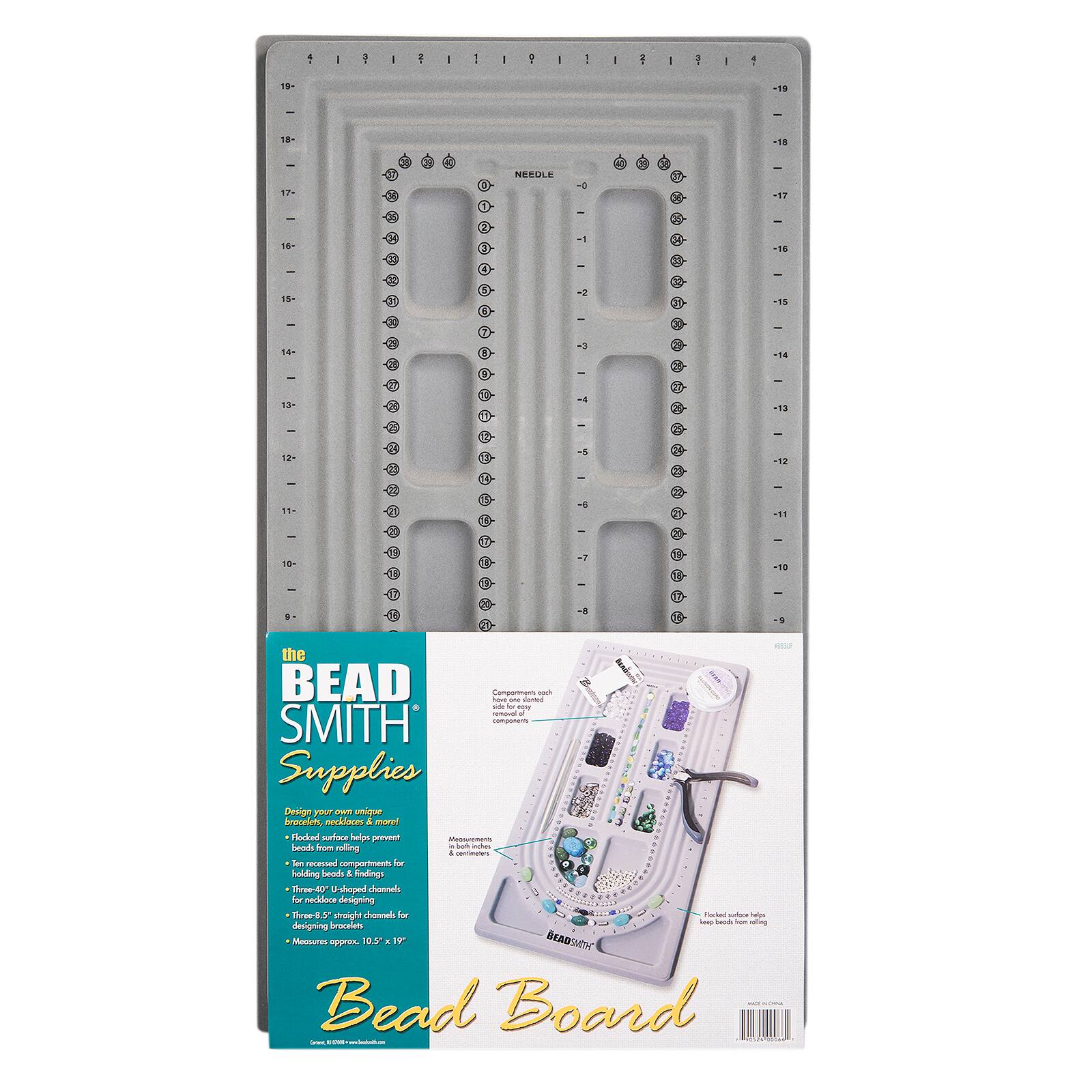 The Beadsmith&#xAE; U-Channel Bead Board, 12&#x22; x 8.5&#x22;