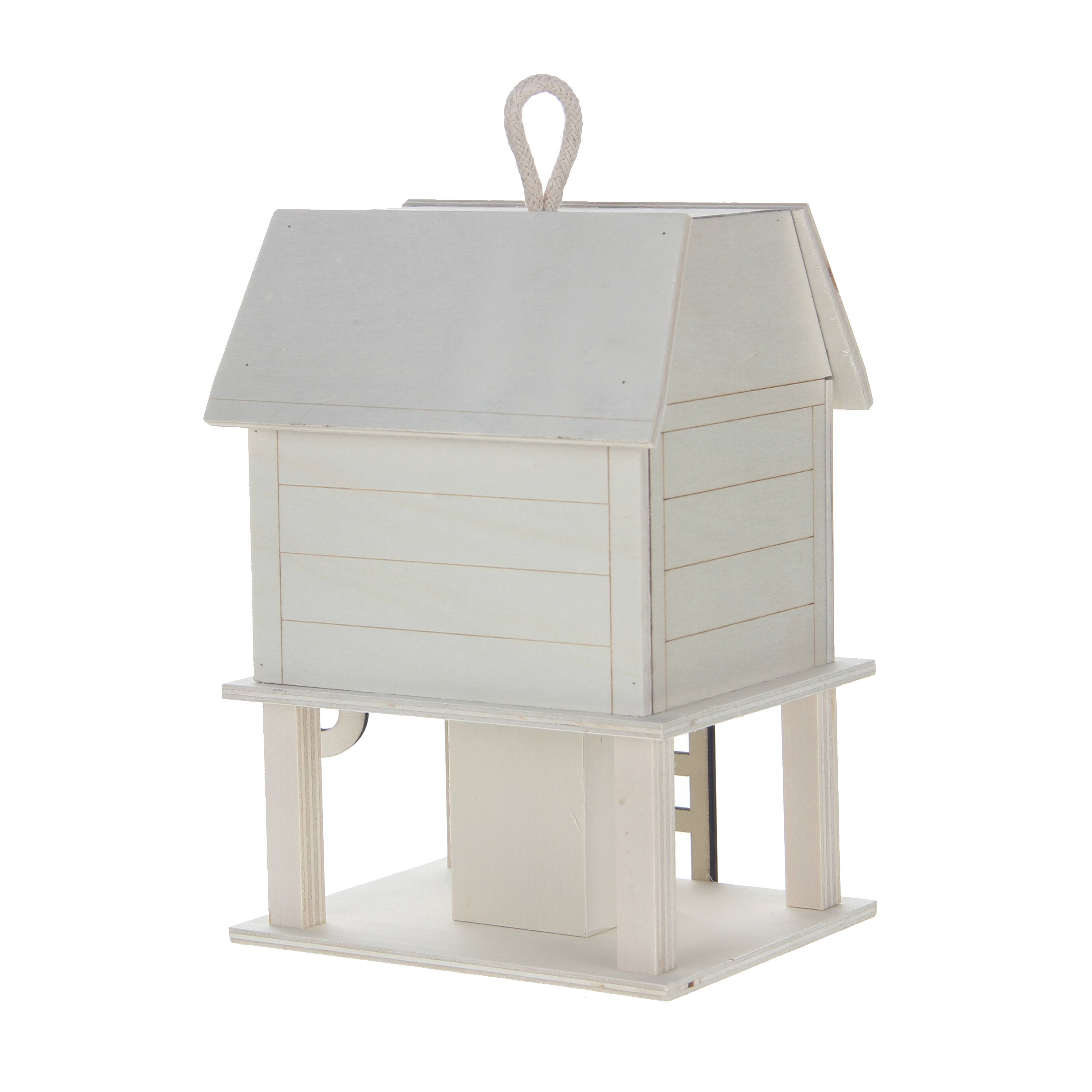 8&#x22; DIY Treehouse Plywood Birdhouse by Make Market&#xAE;