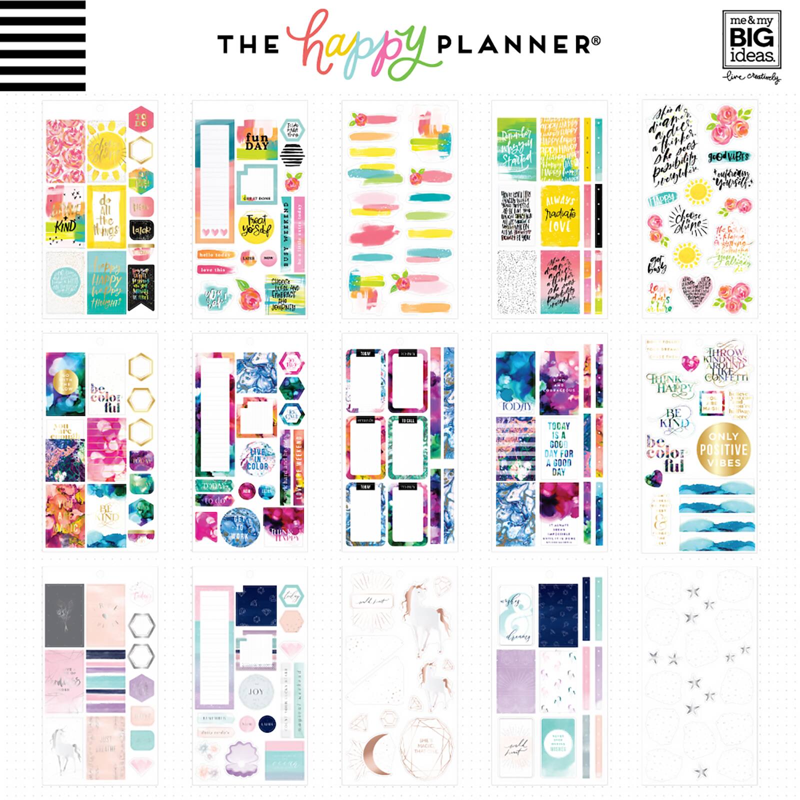 Download Buy The Happy Planner® Color Story 3 Value Pack Stickers at Michaels