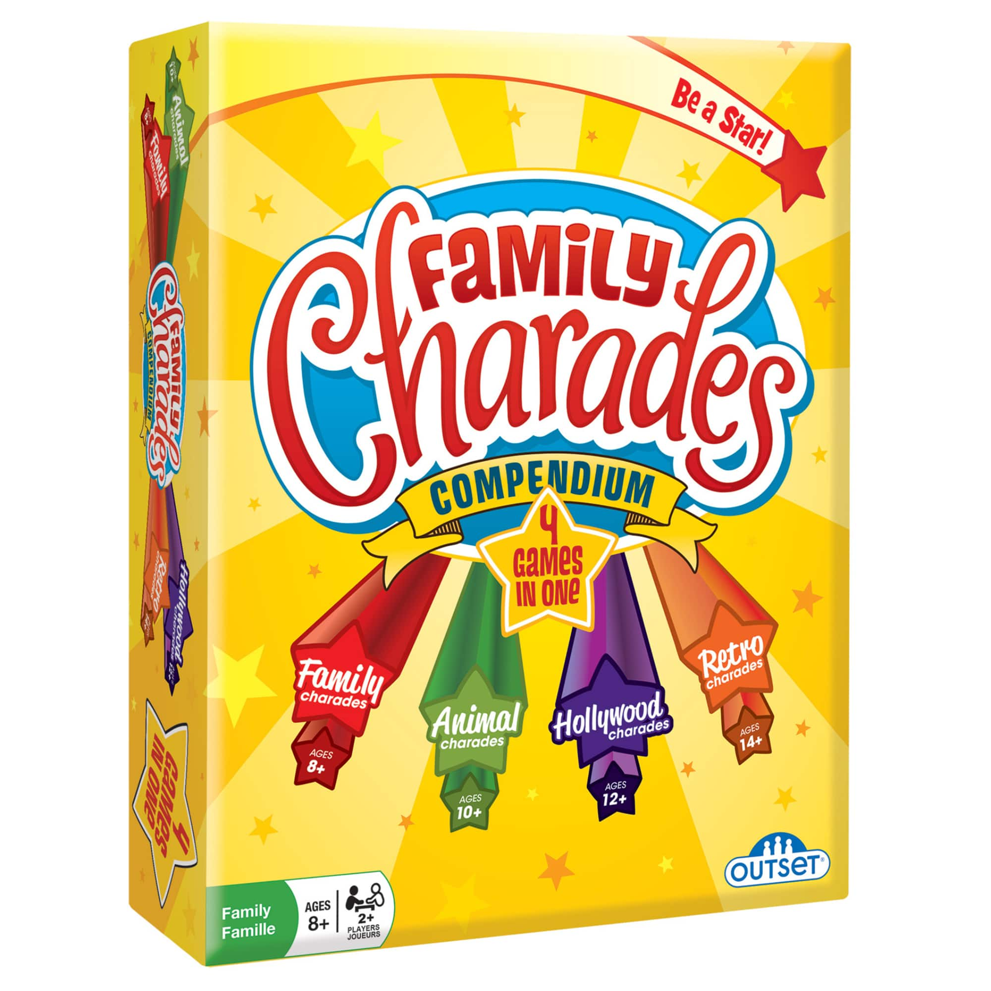 Outset Media&#xAE; Family Charades Compendium Game