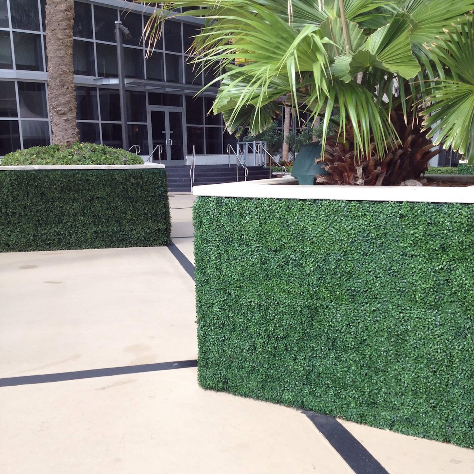 20&#x22; Ficus Style Plant Living Wall Panels, 4ct.