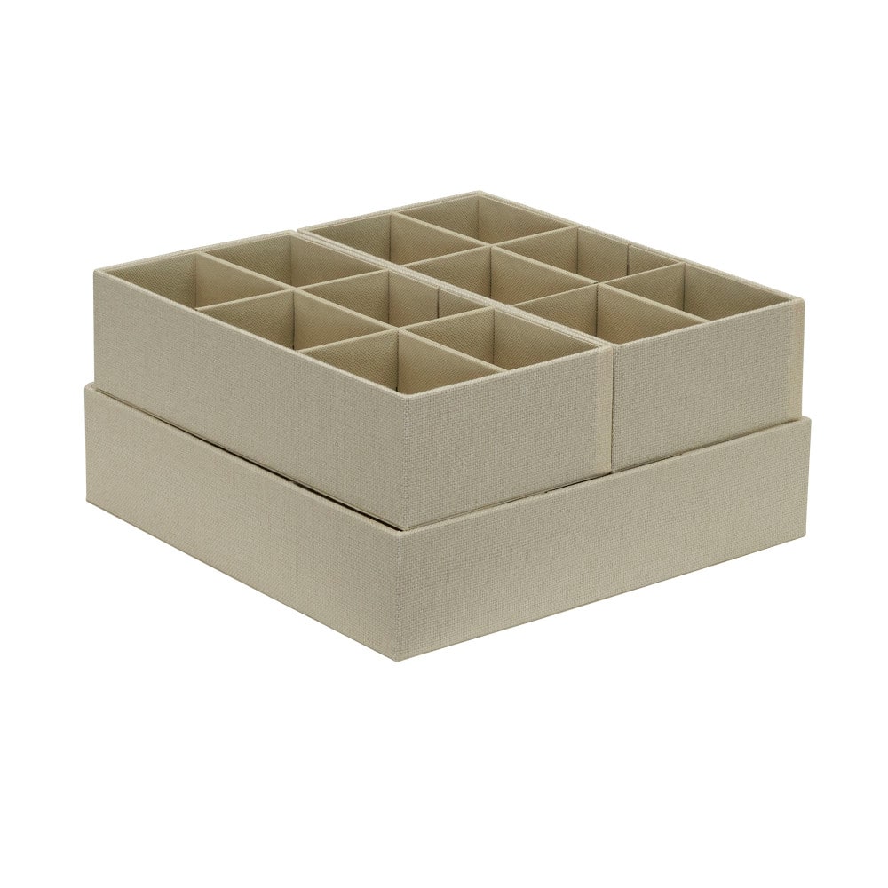 Household Essentials 3 Piece Drawer Organizers Starter Set
