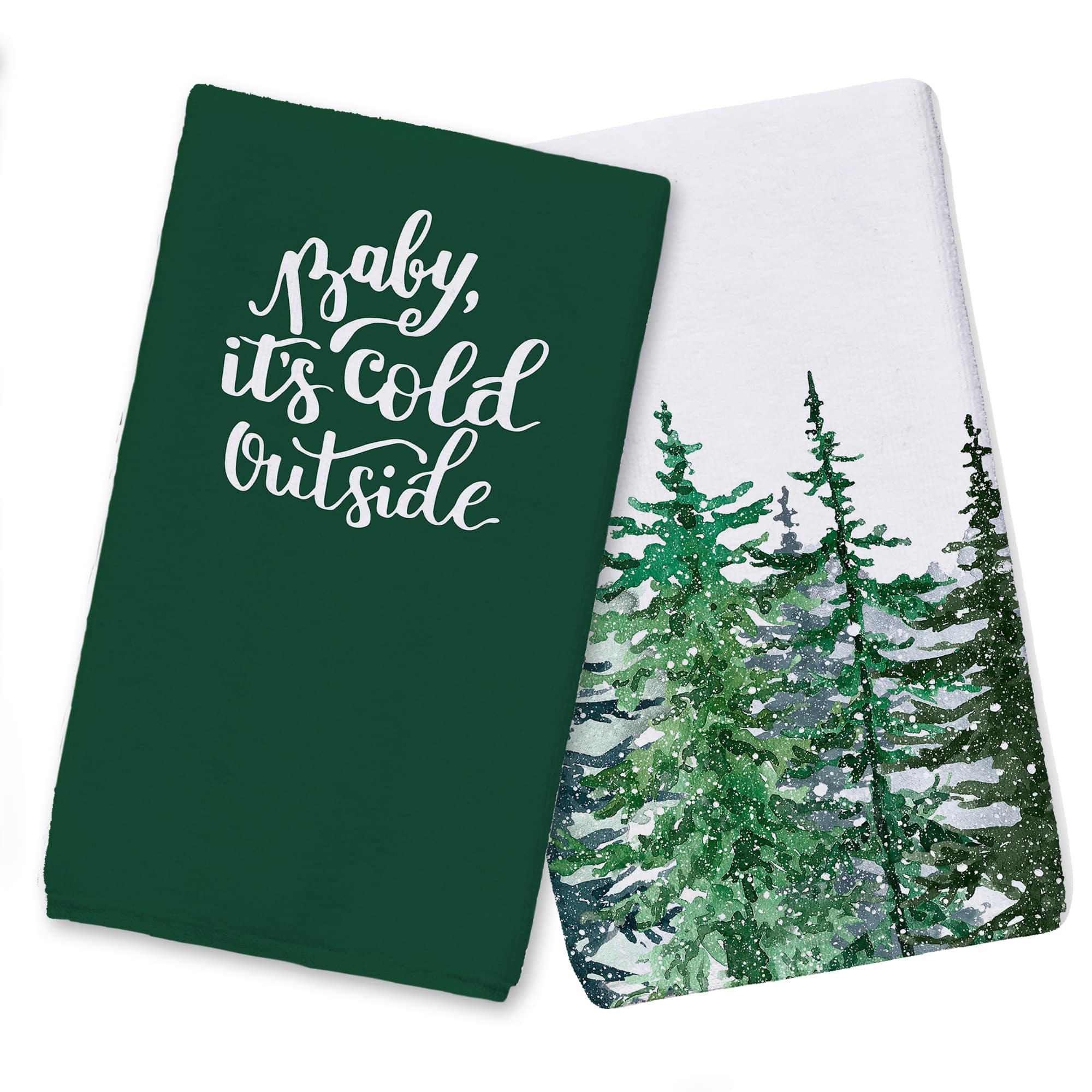 Baby It's Cold Outside Tea Towel Set