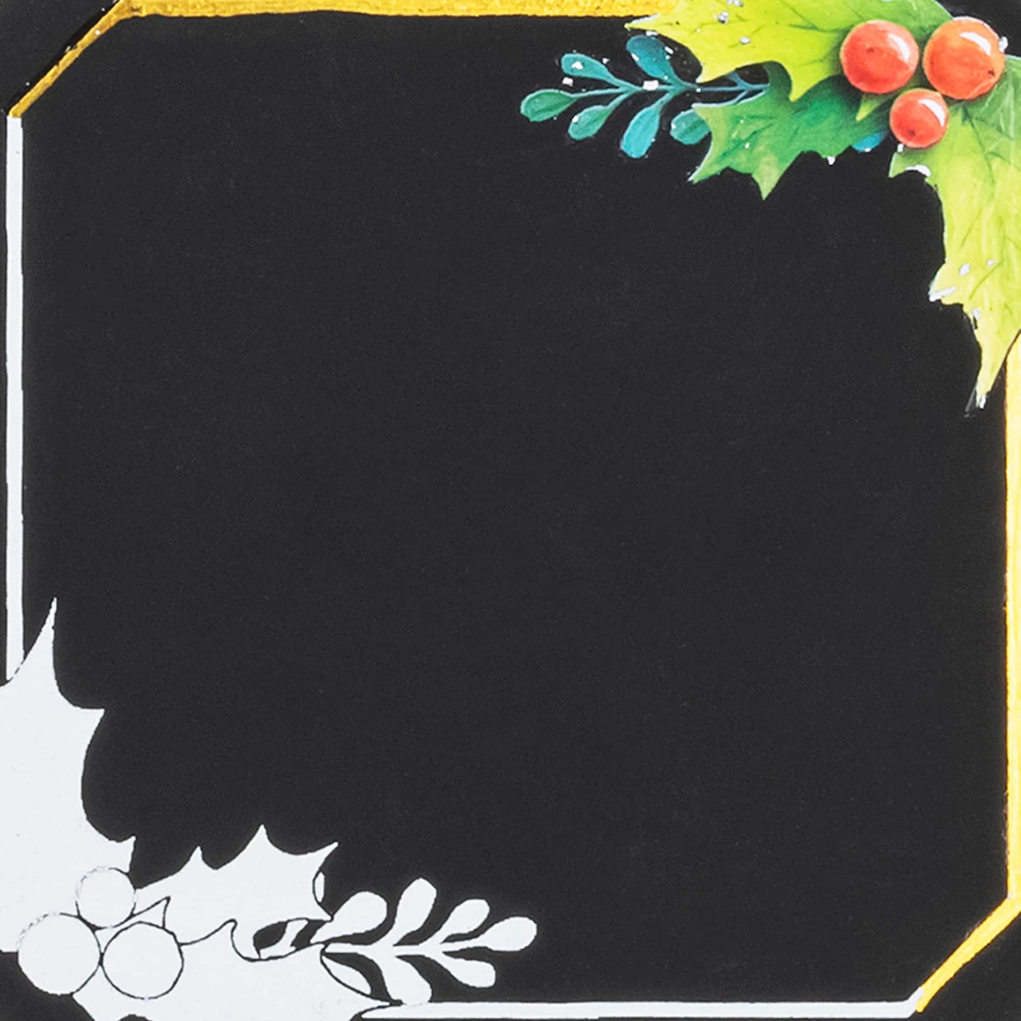 Brea Reese&#x2122; Holiday Floral Scratch Art Stickers