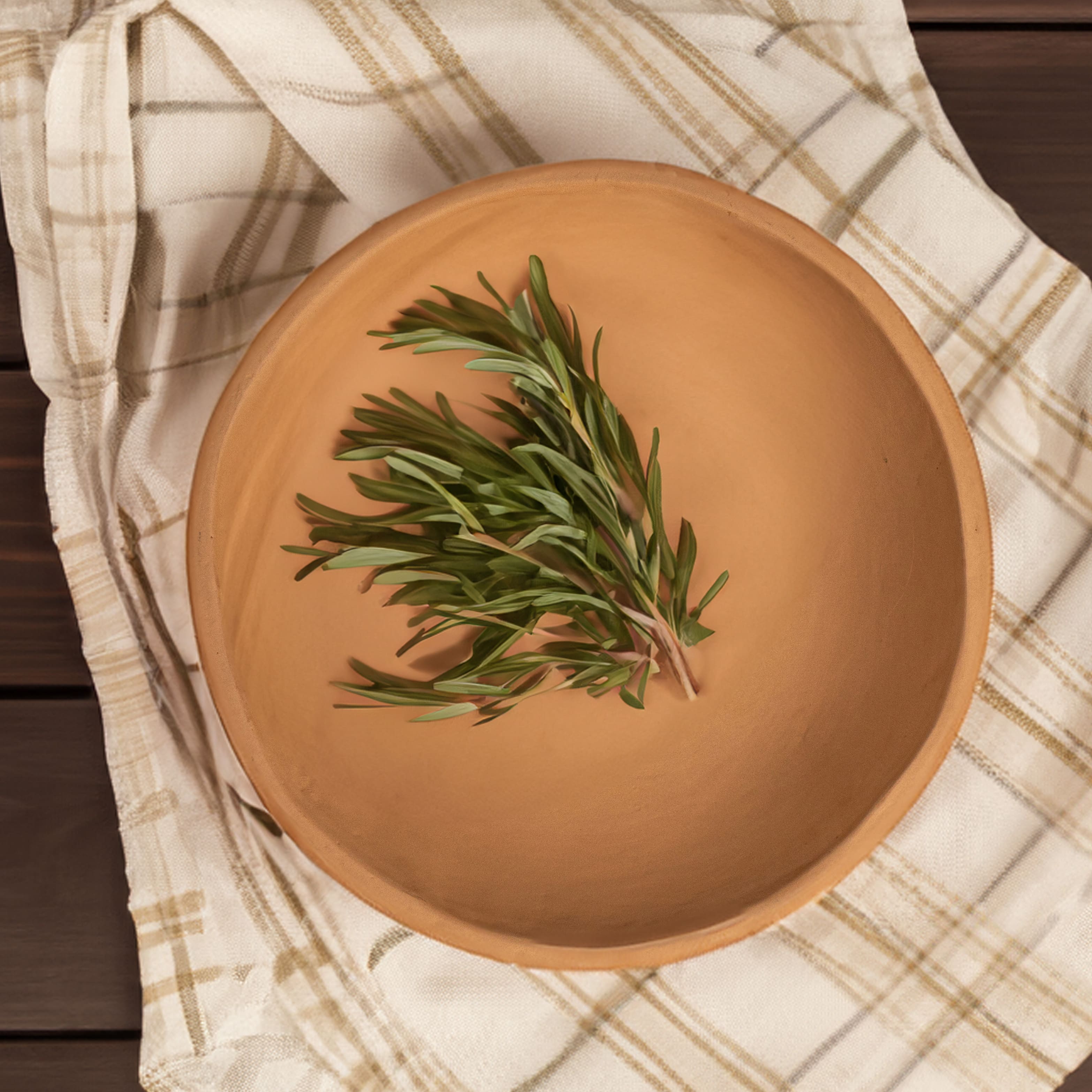 Hello Honey® 10" Orange Terracotta Bowl