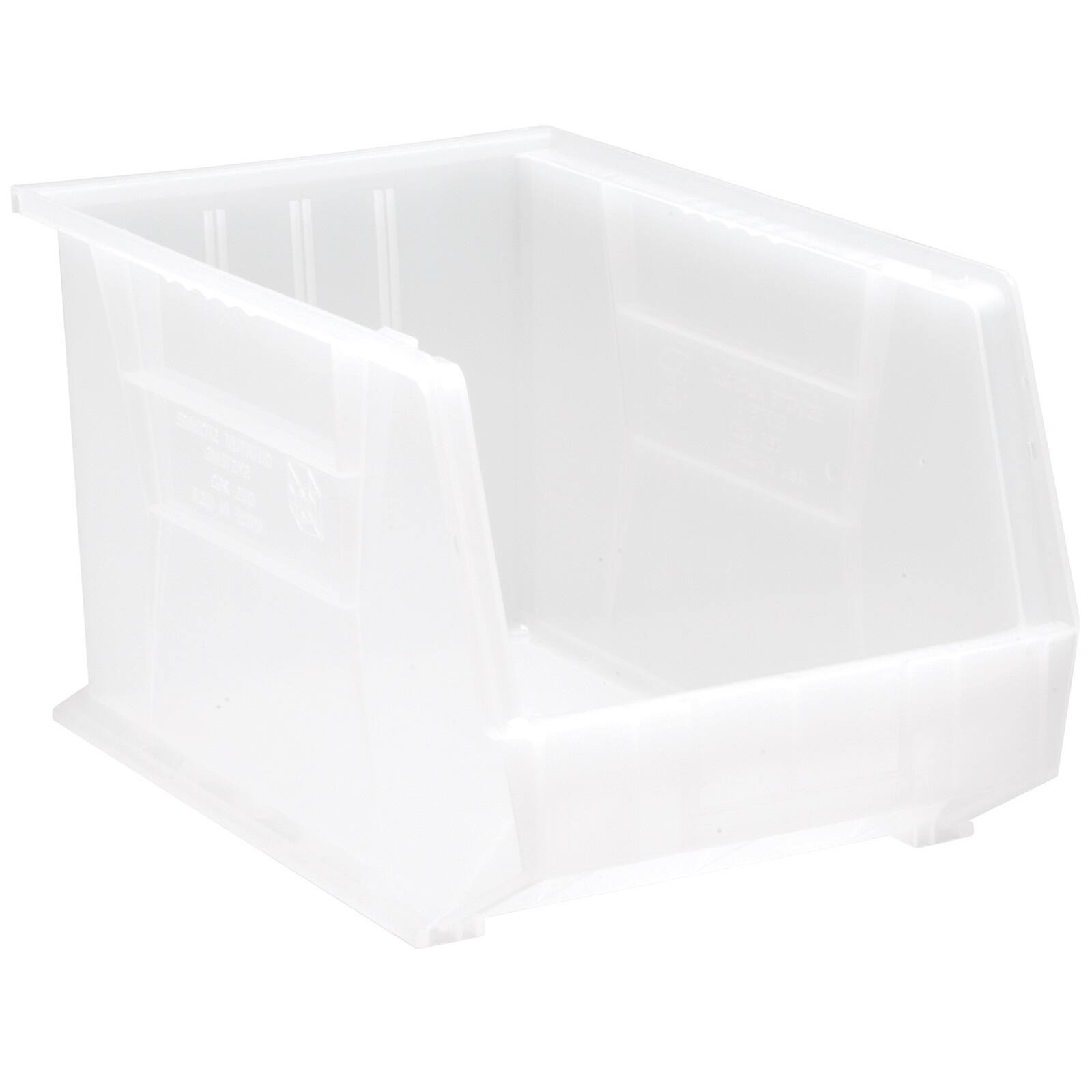 Quantum Storage Systems® Clear ULTRA Stack & Hang Bins