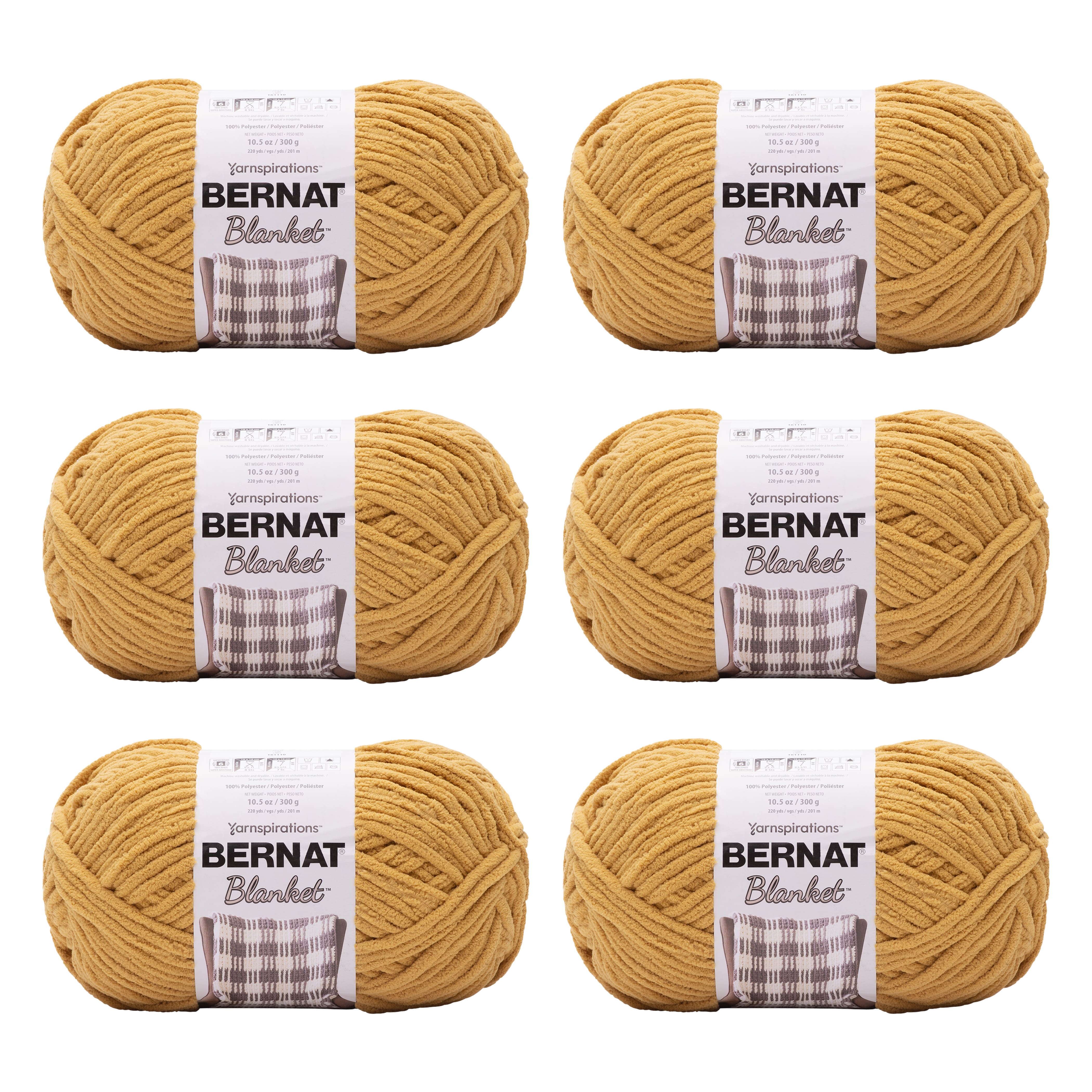 6 Pack: Bernat&#xAE; Blanket&#x2122; Yarn
