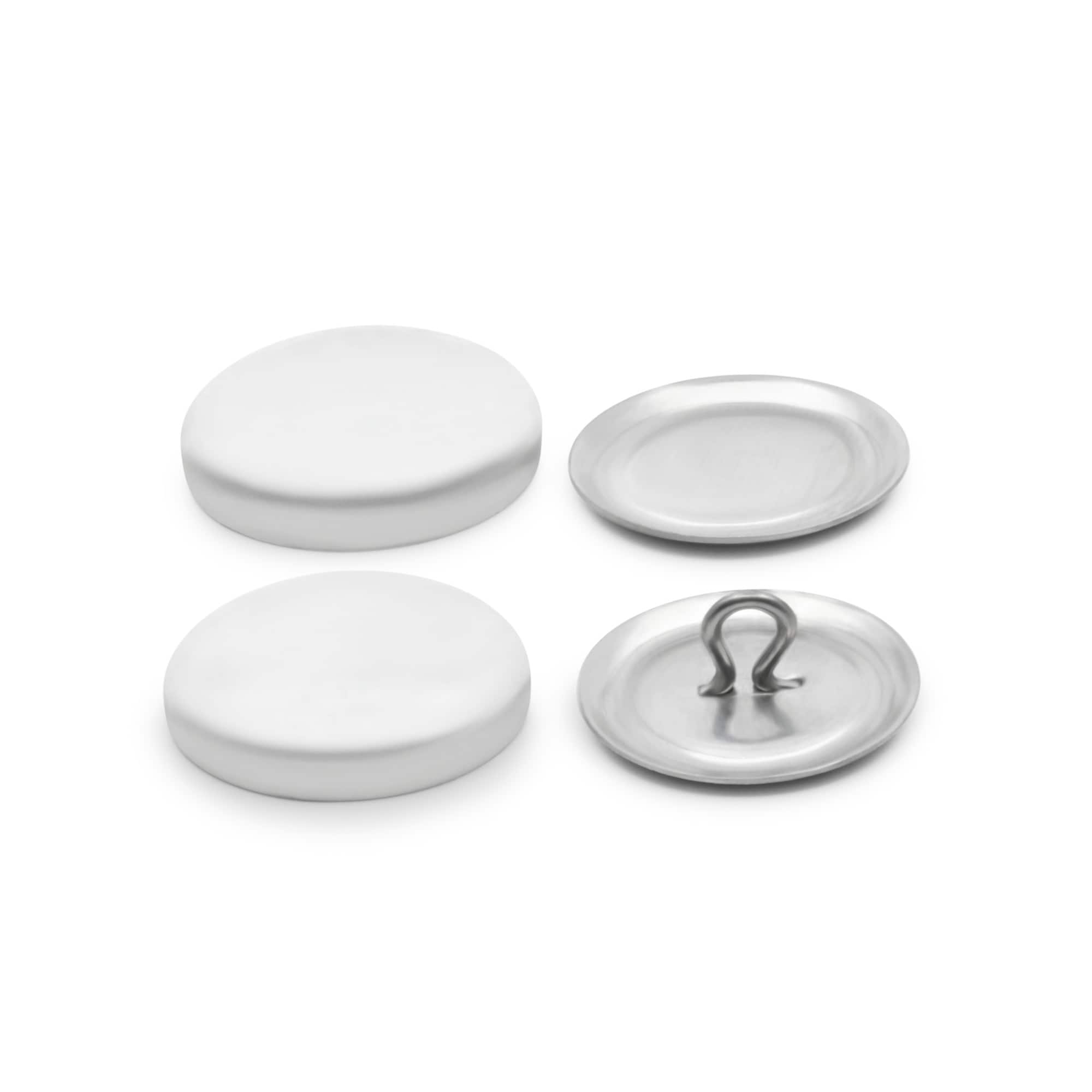 Dritz® 3/4'' Nickel Craft Cover Button Kit with Tools, 18 Sets