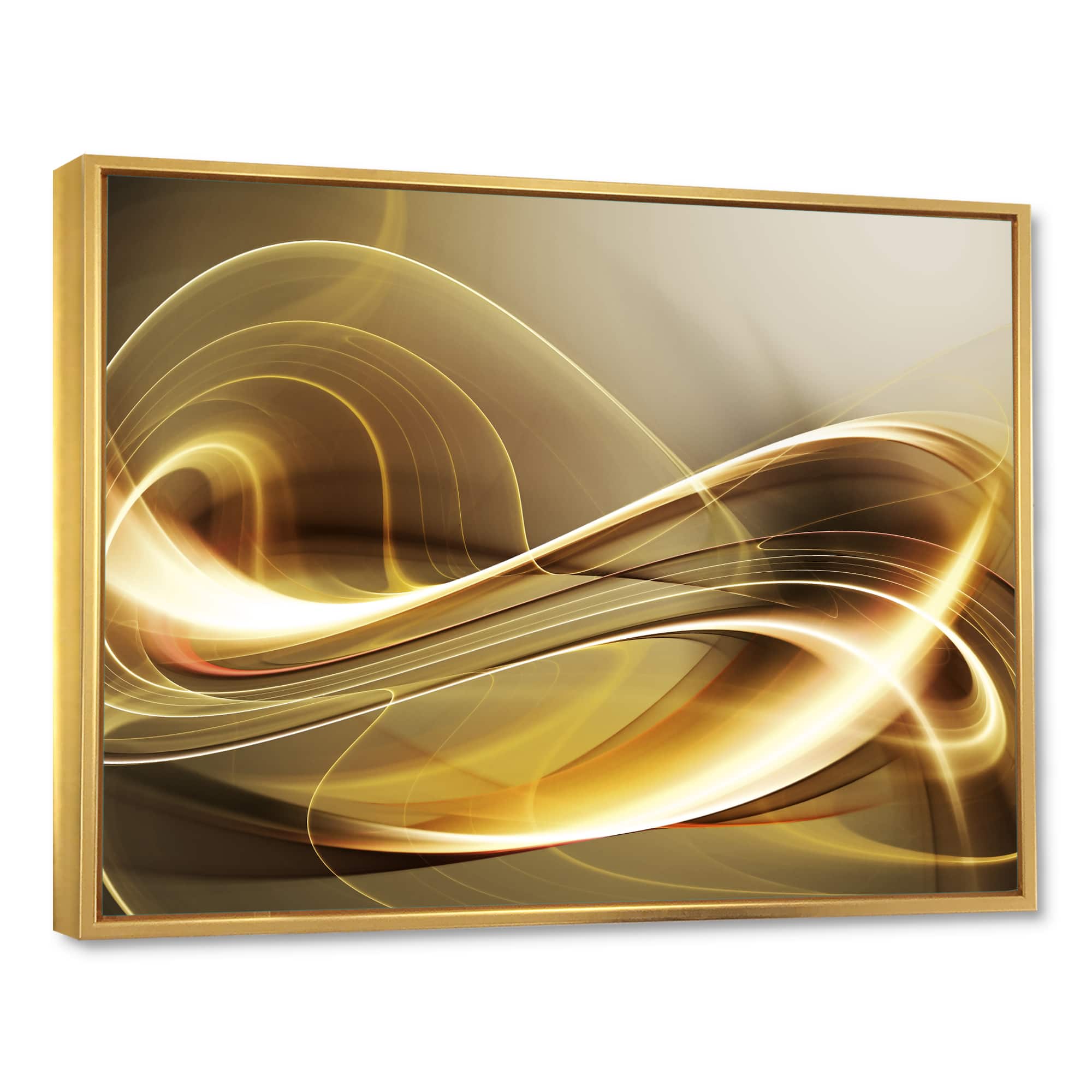 Designart - Elegant Modern Sofa - Large Abstract Framed Canvas Art