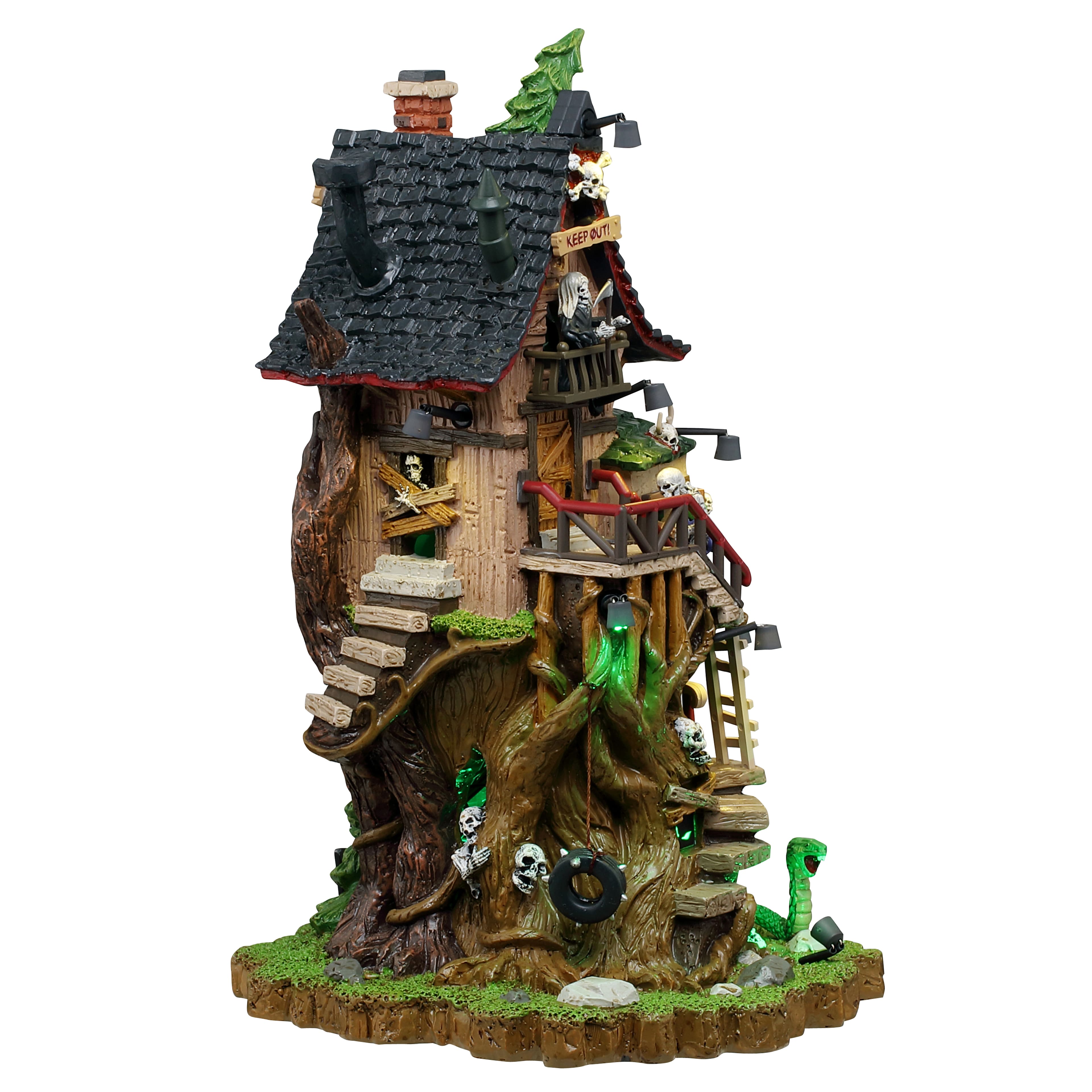 Lemax&#xAE; Spooky Town&#xAE; Petrified Forest Tree House