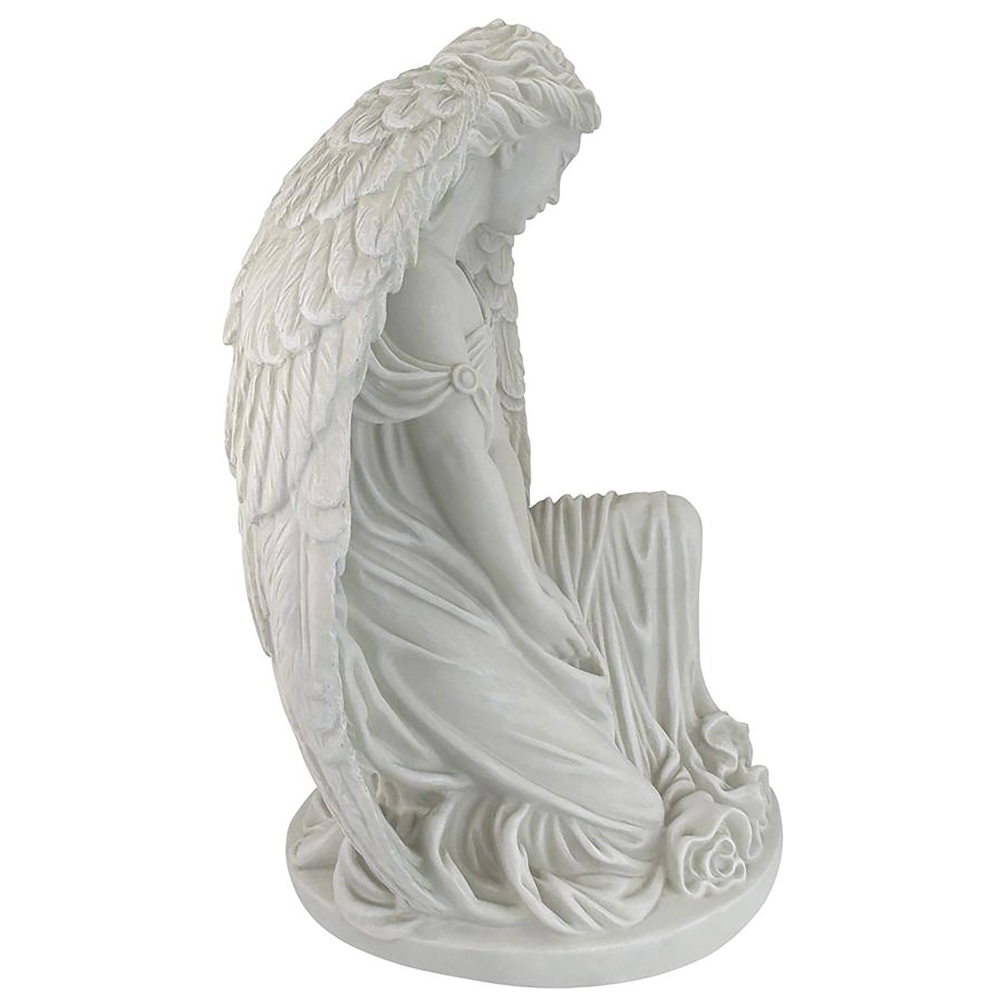 Design Toscano 19" Quiet Countenance Praying Angel Garden Statue