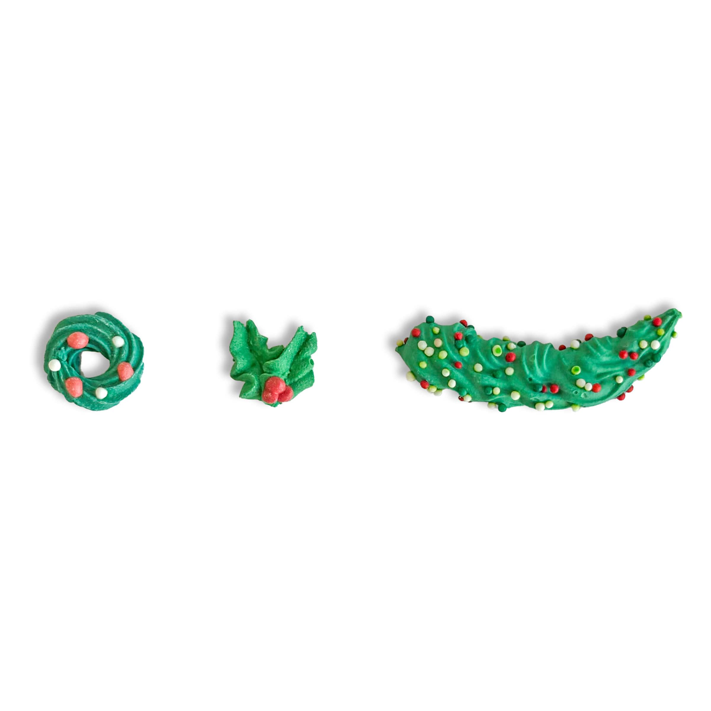 Sprinkle Pop Deck the Halls Icing Decorations