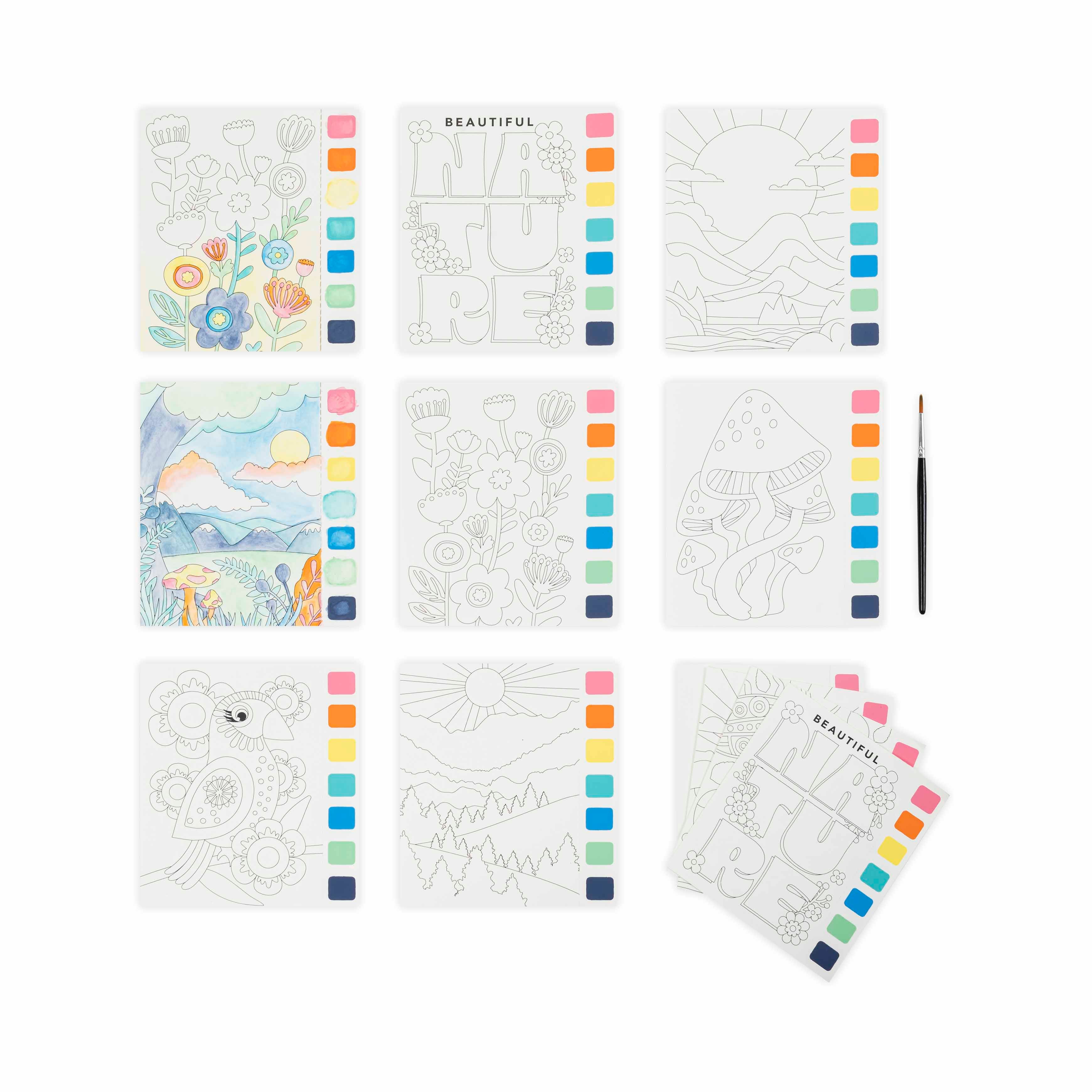 VIVID by Brea Reese&#xAE; Nature Watercolor Pad Kit