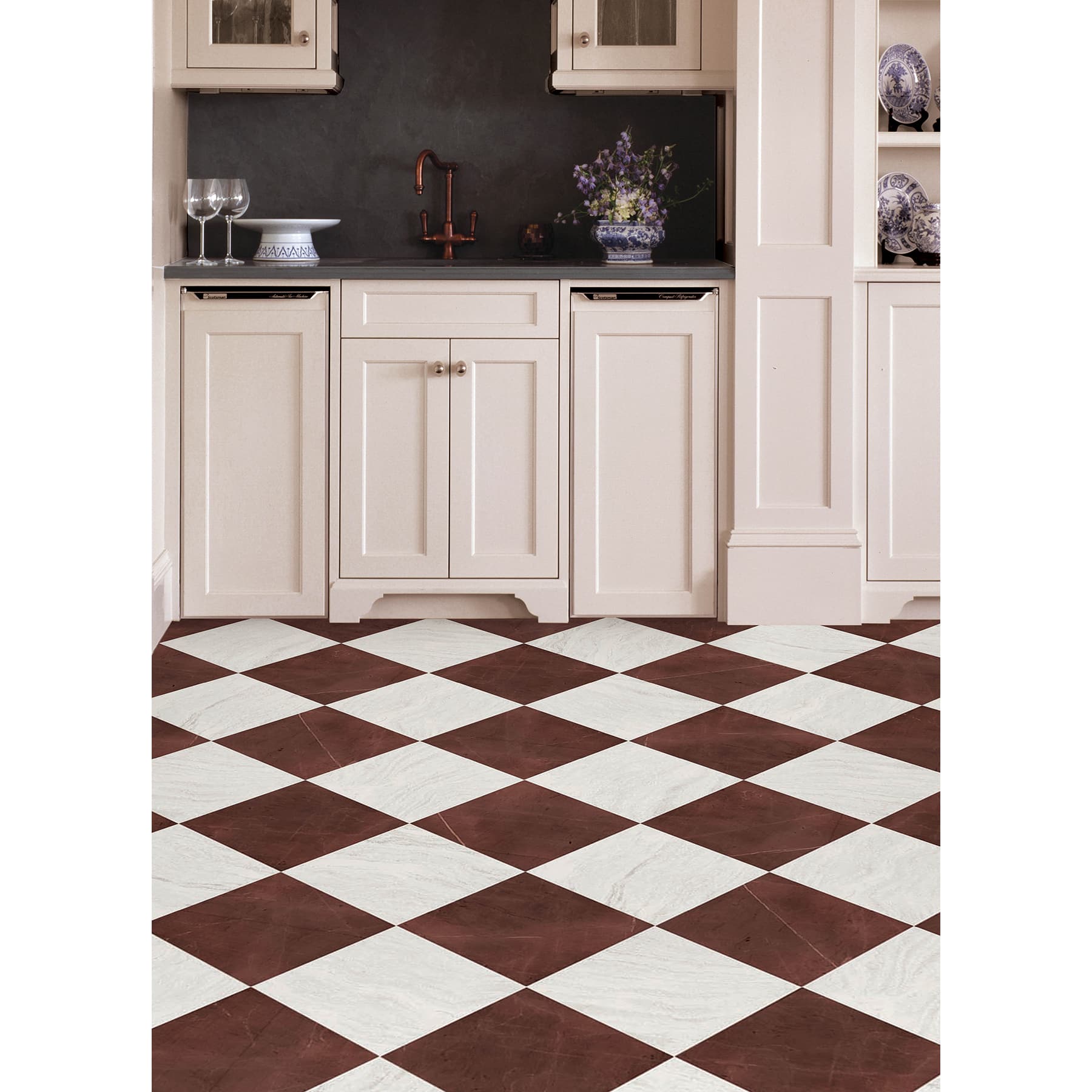 Chris Loves Julia Bonneville Peel & Stick Floor Tiles, 10ct.